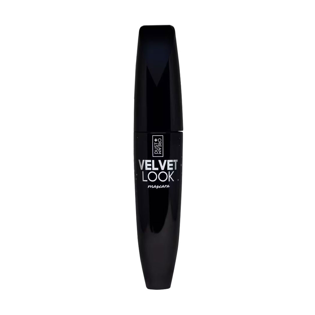 Туш для вій DUST+CREAM Velvet Look для збільшення об'єму, Black, 11.5 мл