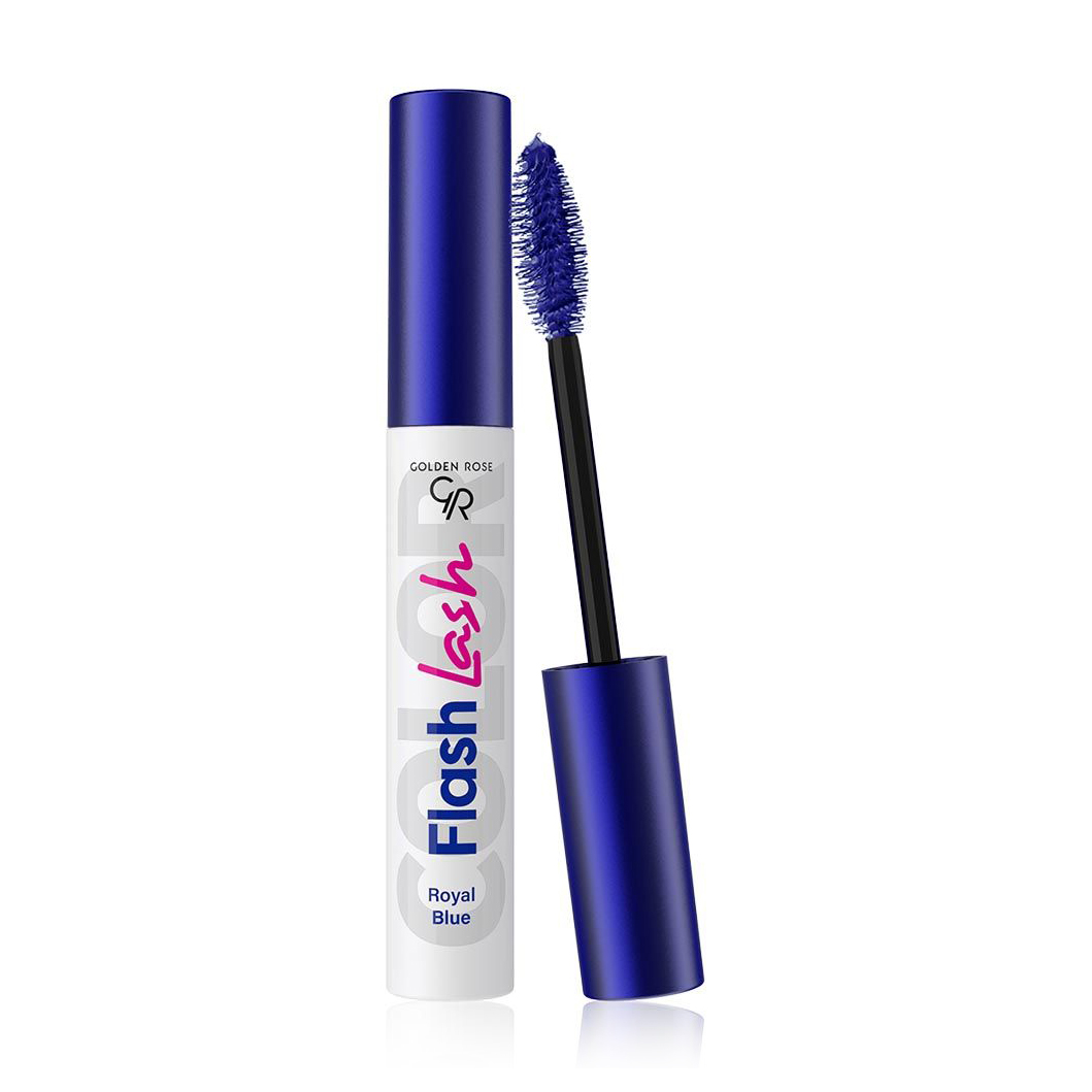 Туш для вій Golden Rose Flash Lash Colored Mascara 04 Royal Blue, 9 мл