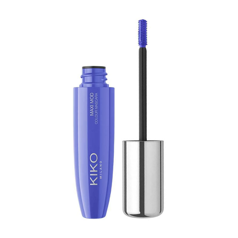 Туш для вій Kiko Milano Maxi Mod Colour Mascara 01 Electric Blue, 12 мл