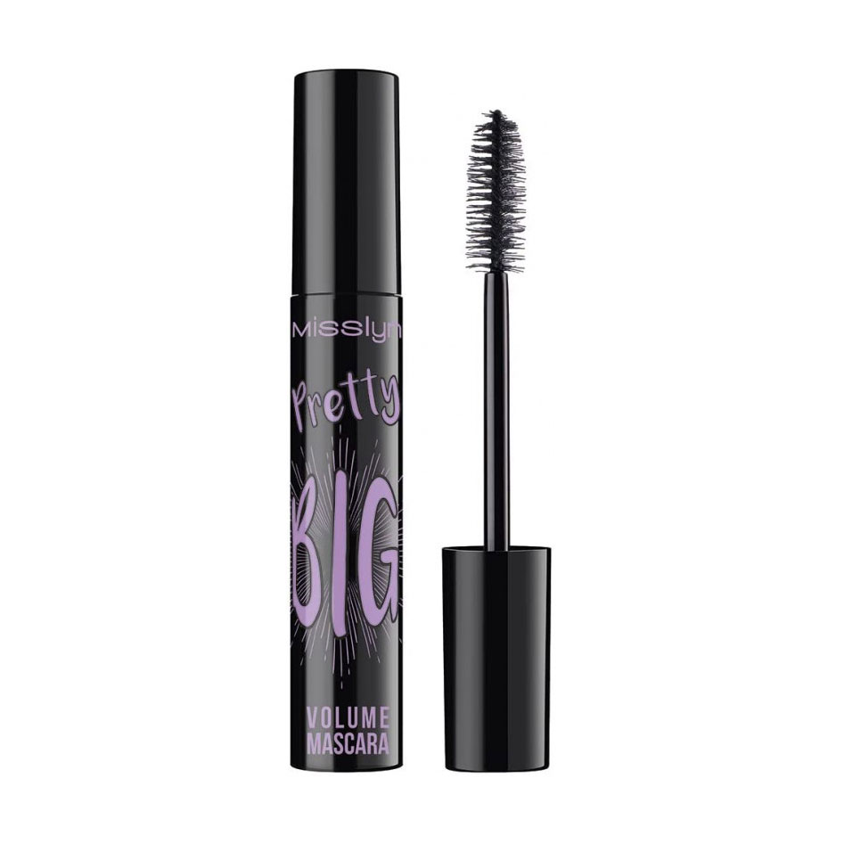 Туш для вій Misslyn Pretty Big Volume Mascara 1 Black, 12 мл