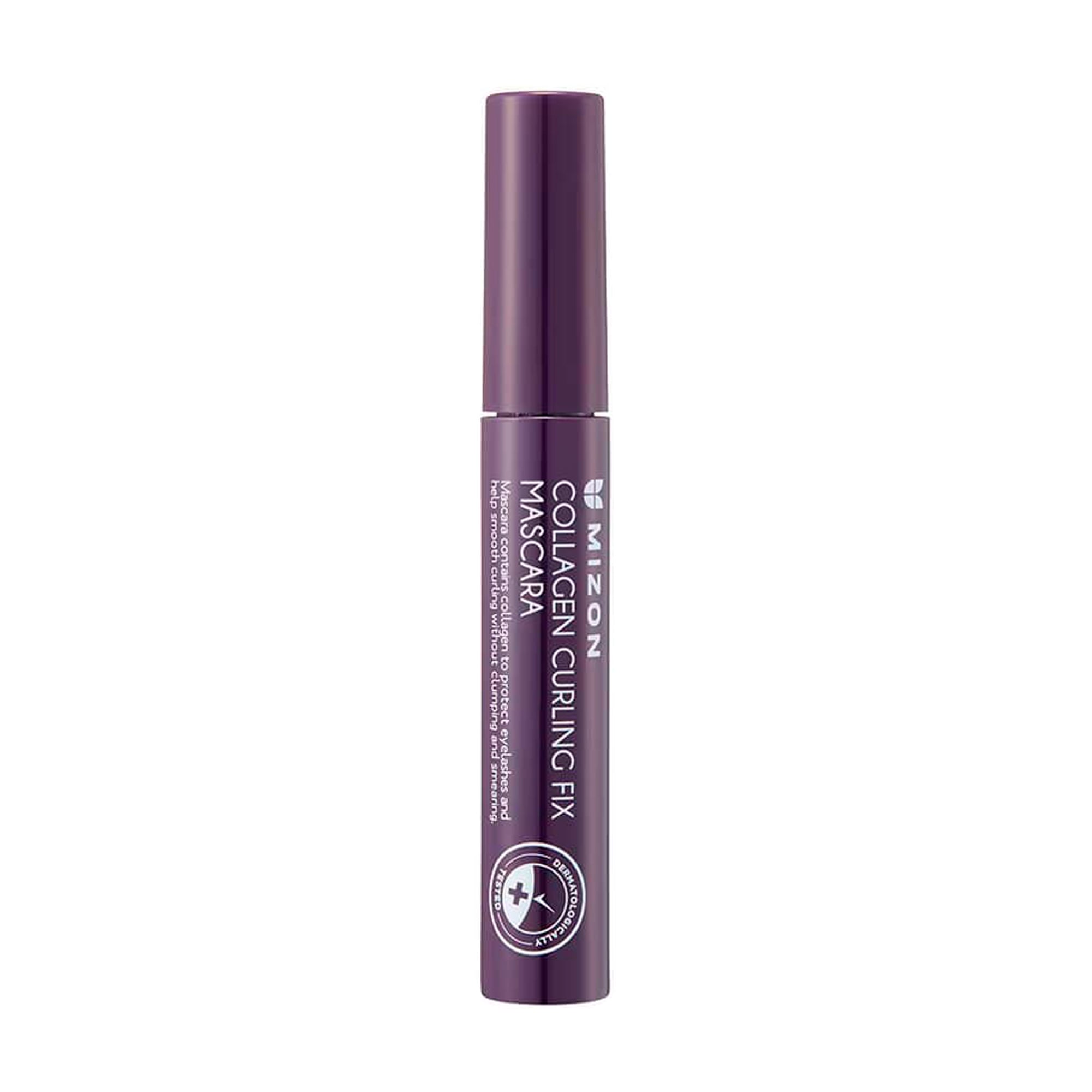 Туш для вій Mizon Collagen Curling Fix Mascara з колагеном, 01 Black, 6 г