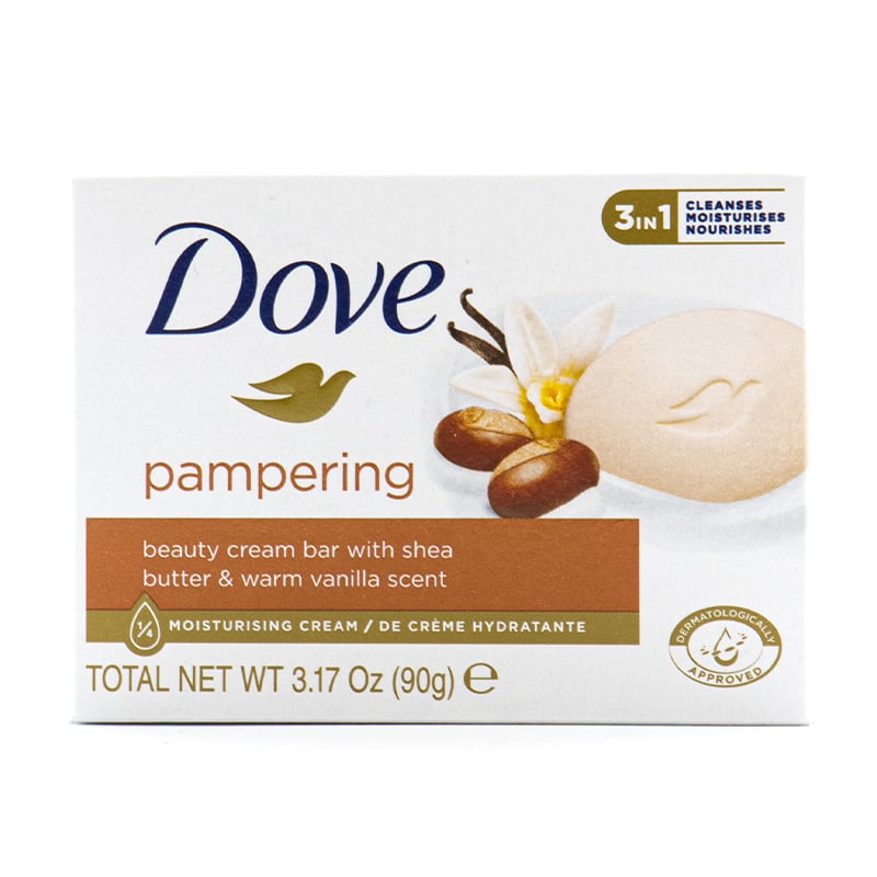 Тверде крем-мило Dove Purely Pampering Shea Butter Обійми ніжності, 90 г