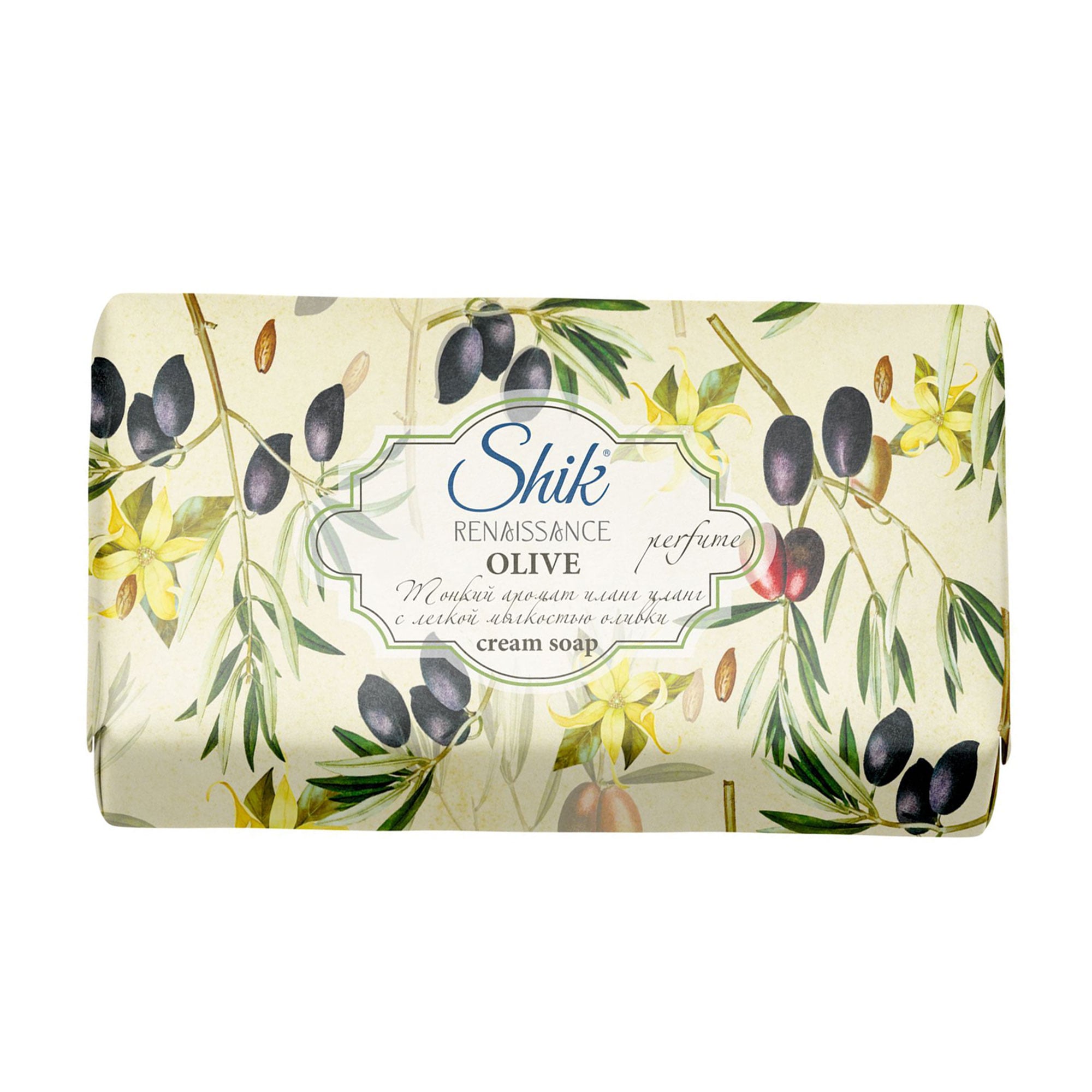 Тверде крем-мило Shik Renaissance Cream Soap Оливкове, 125 г
