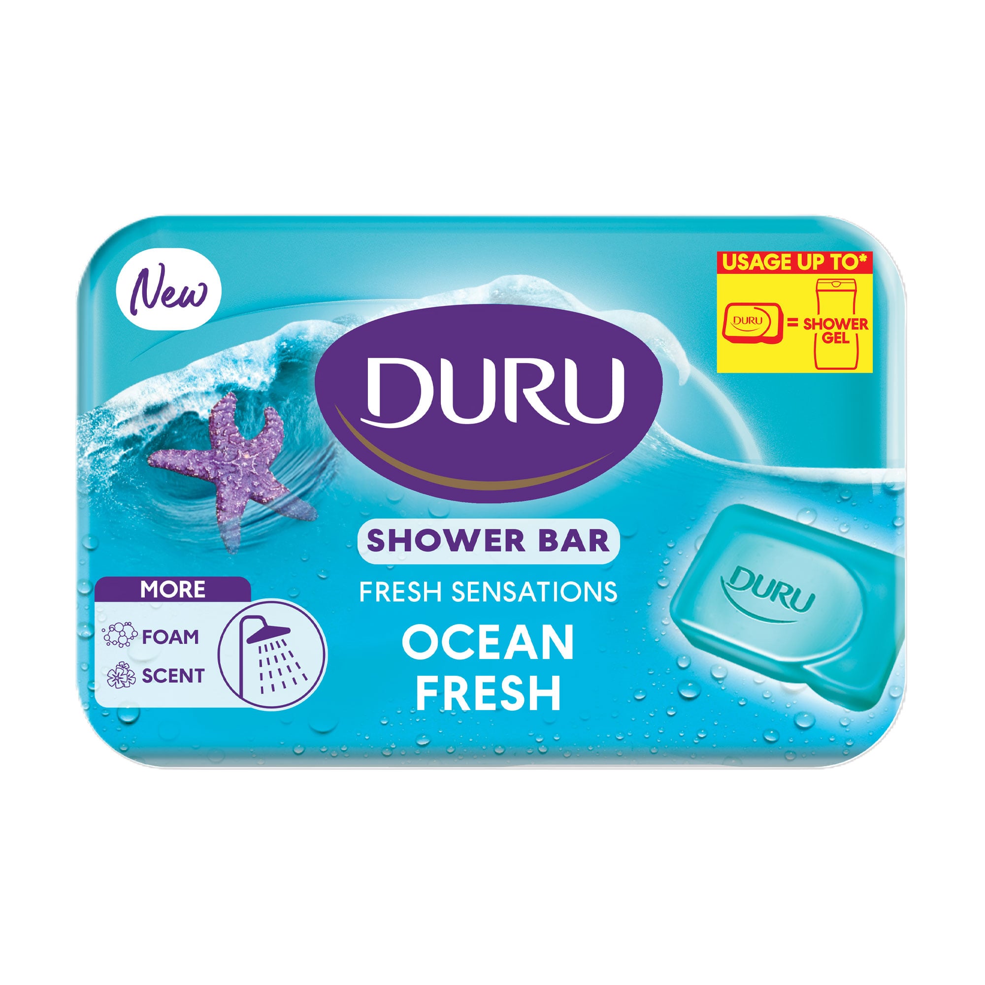 Тверде мило DURU Fresh Sensations Океанський бриз, 150 г