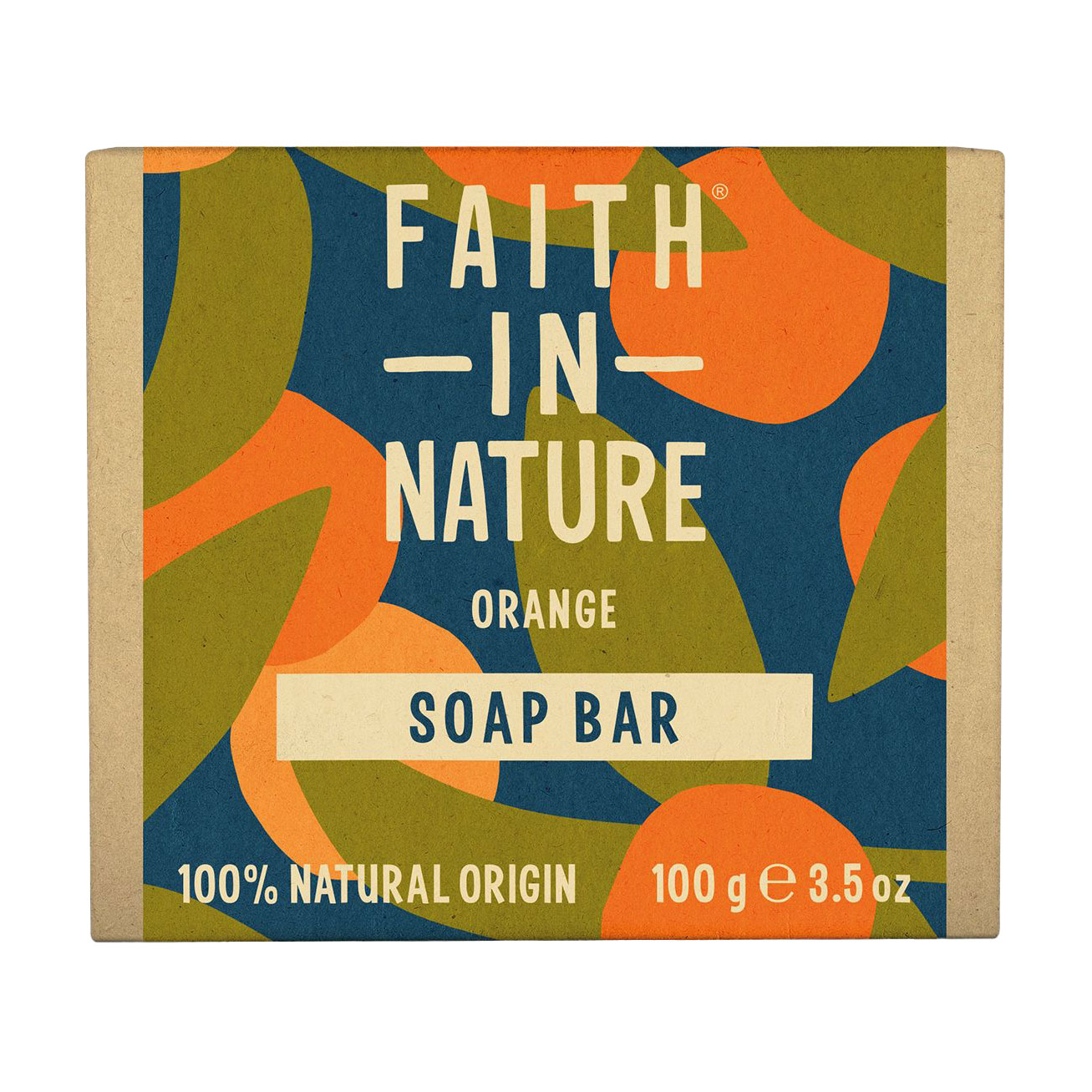 Тверде мило Faith In Nature Orange Soap Bar з апельсином, 100 г