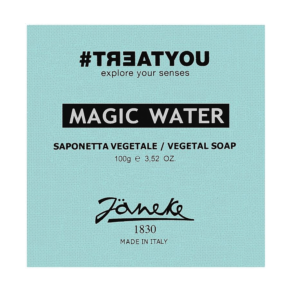 Тверде мило Janeke Treatyou Magic Water Vegetal Soap, 100 г