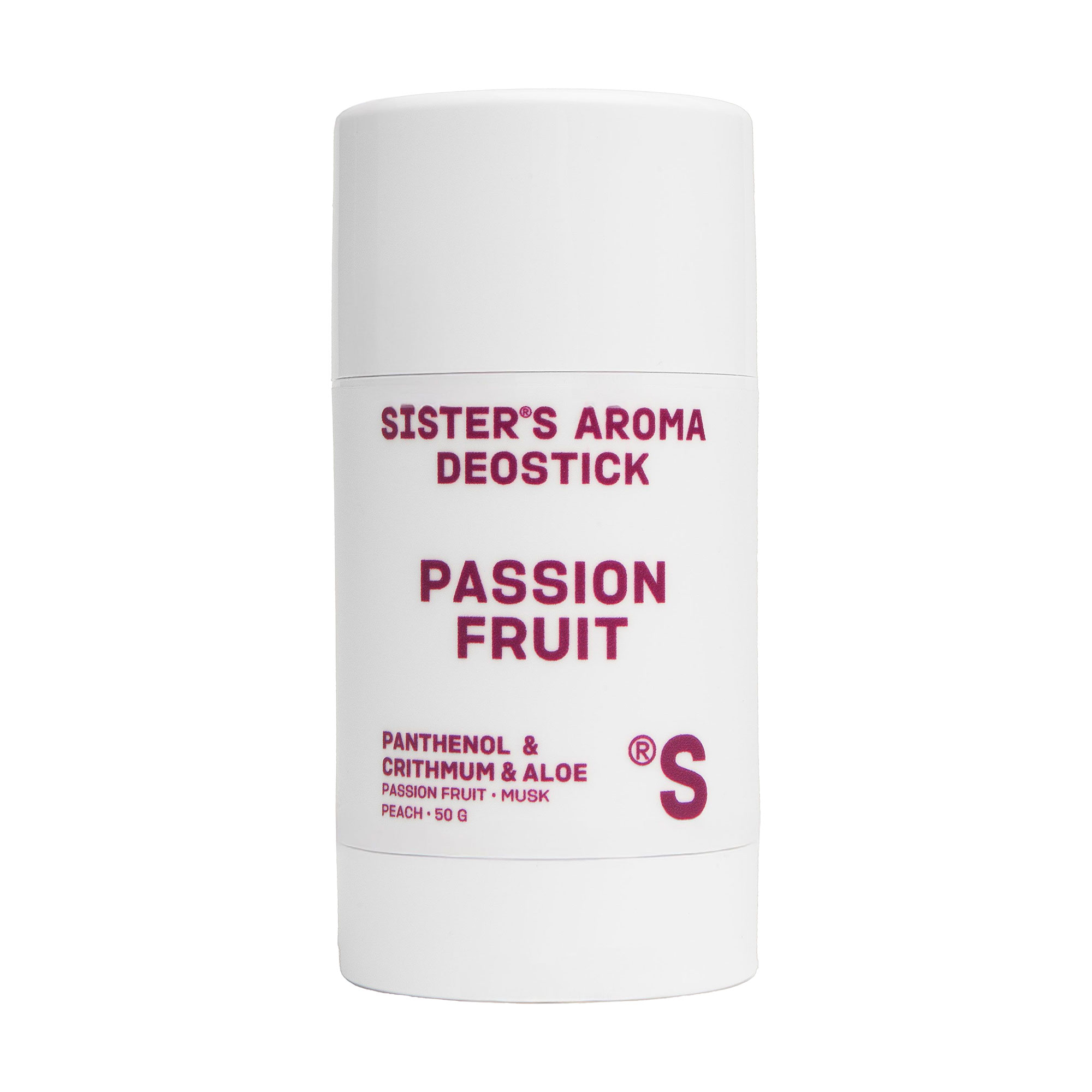 Твердий дезодорант Sister's Aroma Passion Fruit Deostick Маракуя, жіночий, 50 г