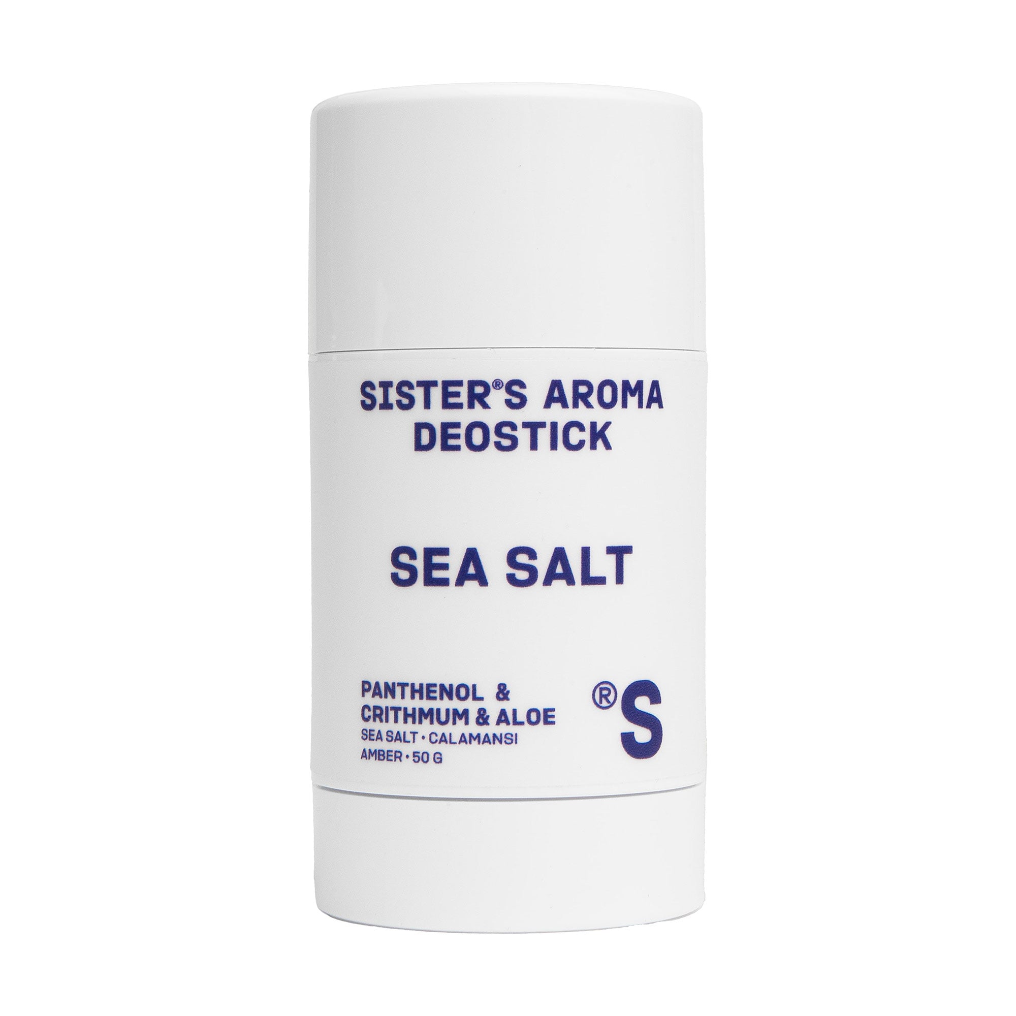 Твердий дезодорант Sister's Aroma Sea Salt Deostick Морська сіль, жіночий, 50 г