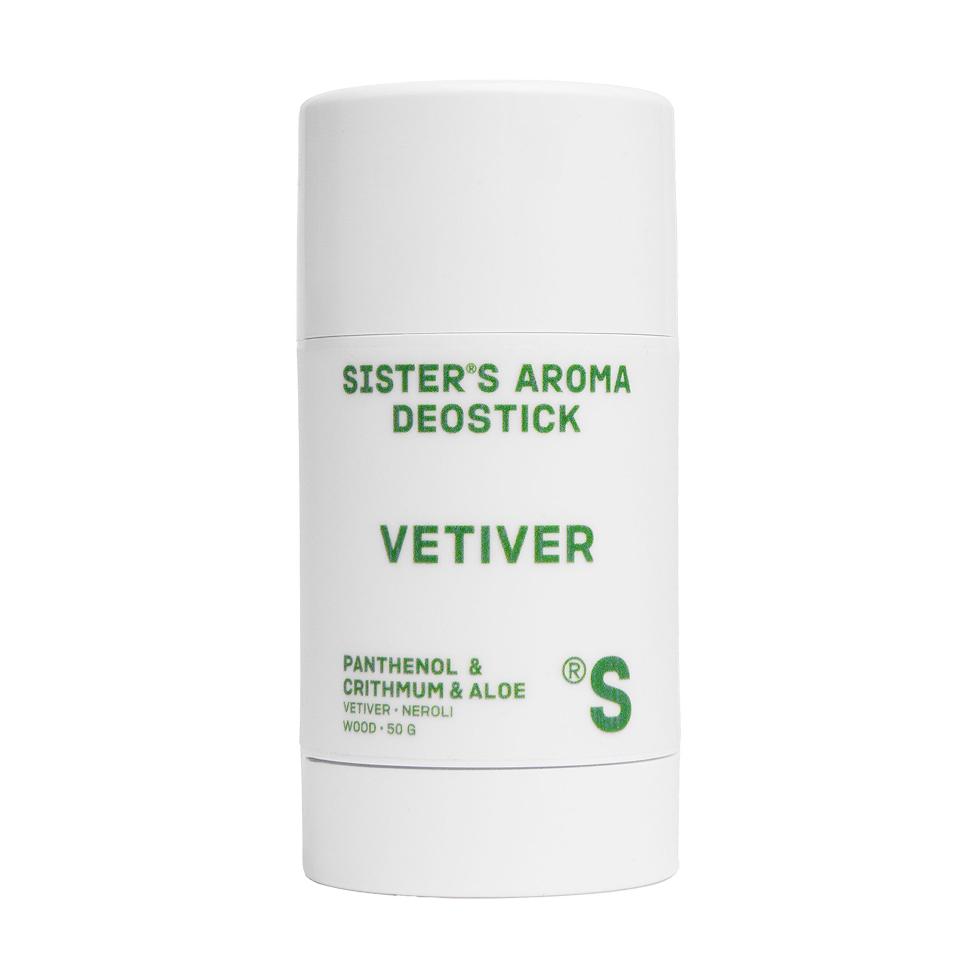Твердий дезодорант Sister's Aroma Vetiver Deostick Ветивер, жіночий, 50 г