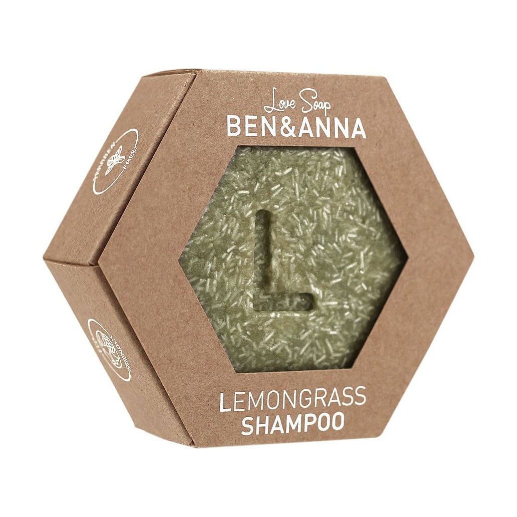 Твердий шампунь для волосся Ben &amp; Anna Love Soap Lemongrass Shampoo, 60 г