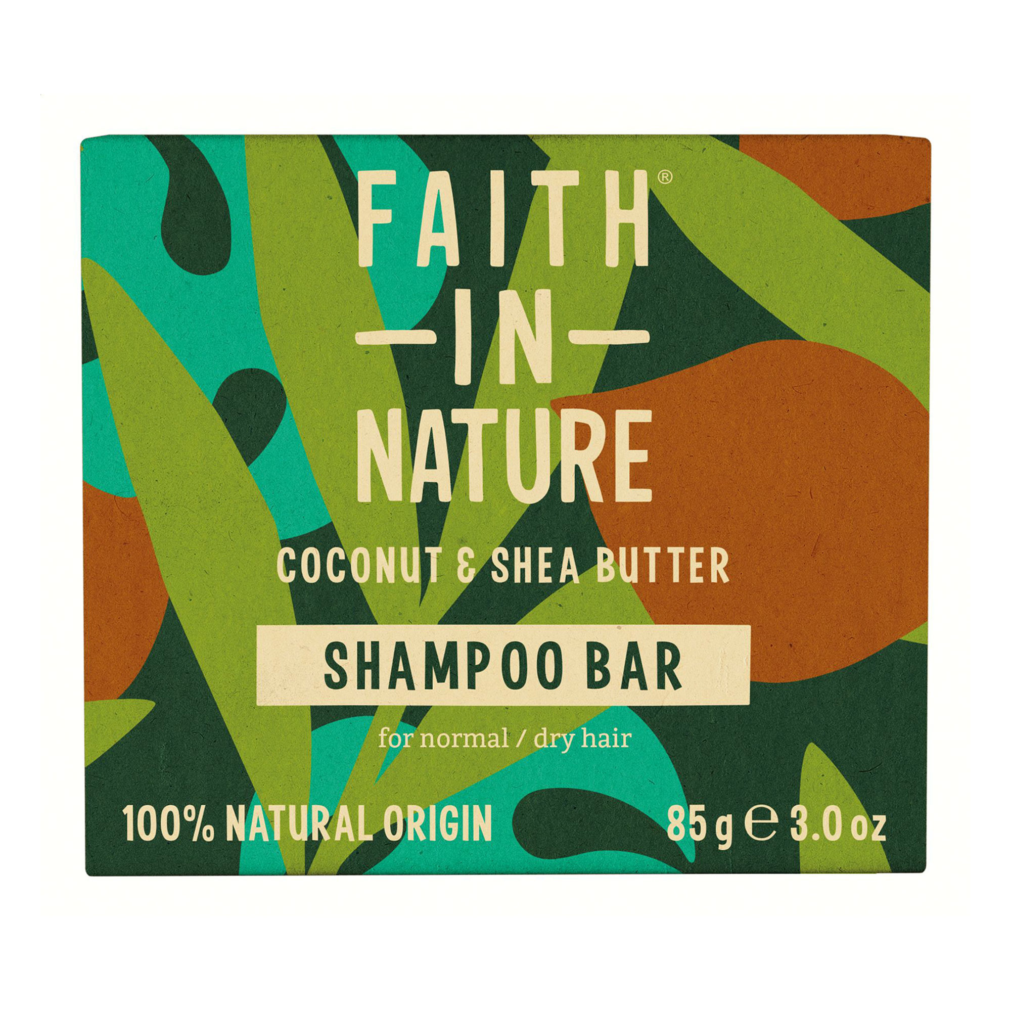 Твердий шампунь для волосся Faith In Nature Coconut &amp; Shea Butter Shampoo Bar Кокос та ши, 85 г