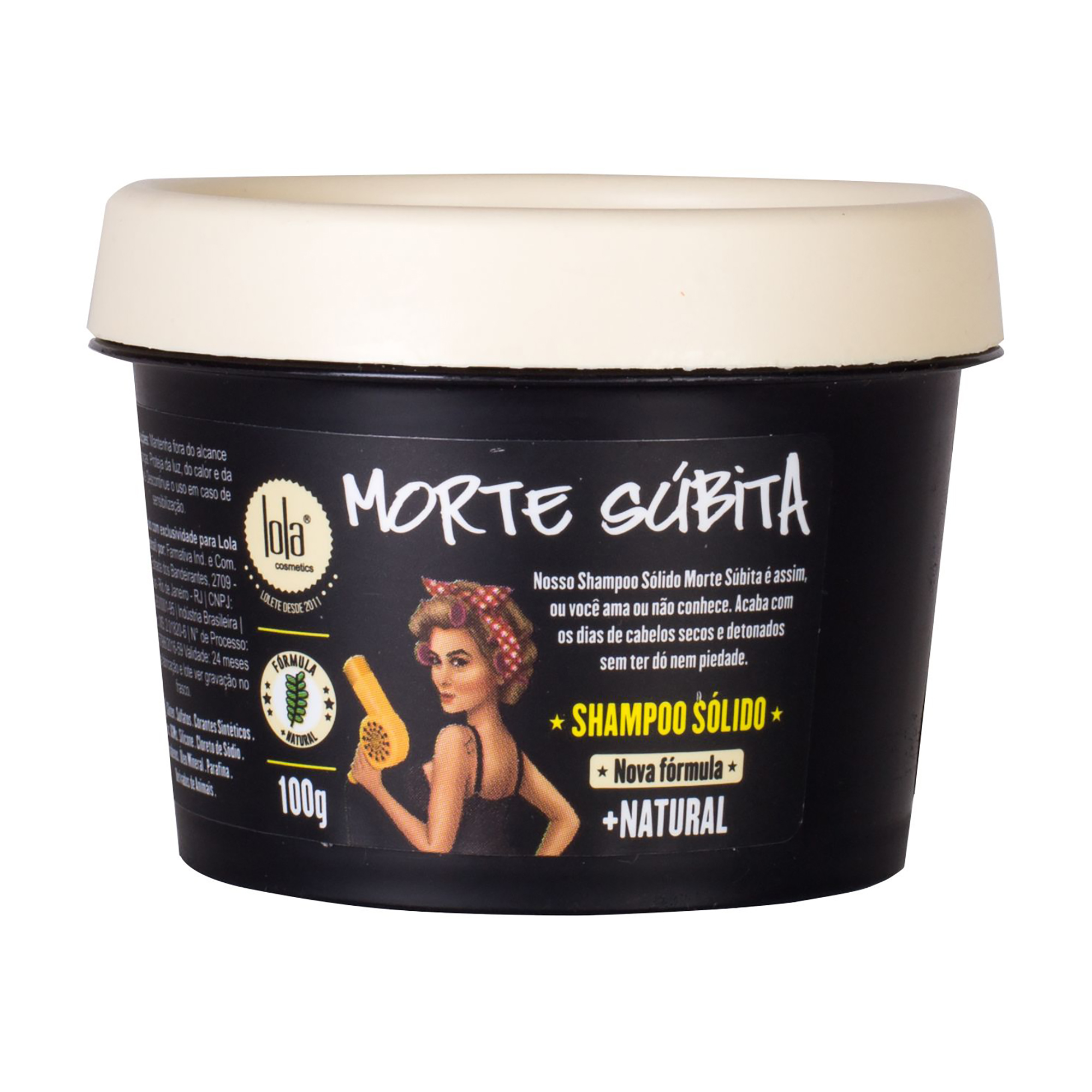 Твердий шампунь для волосся Lola From Rio Morte Subita Solid Shampoo, 100 г