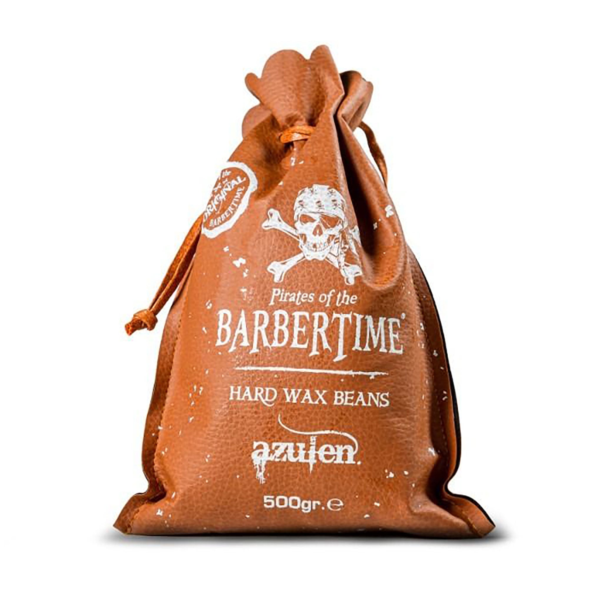 Твердий віск для депіляції Barbertime Hard Wax Beans, Azulen, 500 г