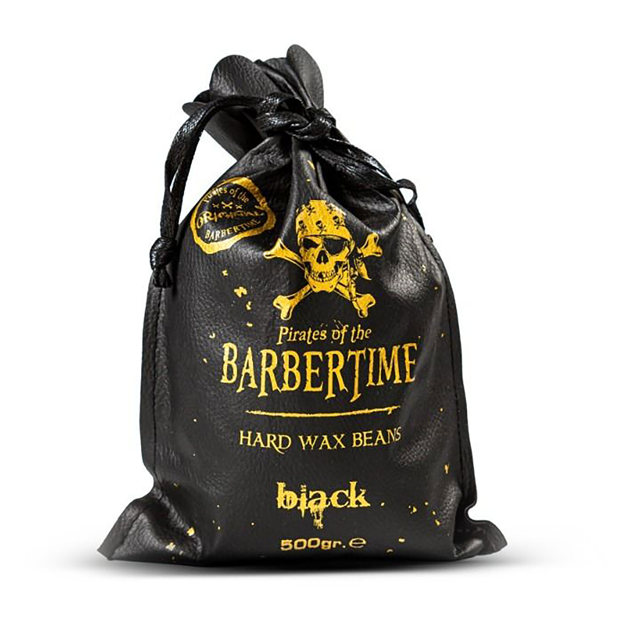 Твердий віск для депіляції Barbertime Hard Wax Beans, Black, 500 г