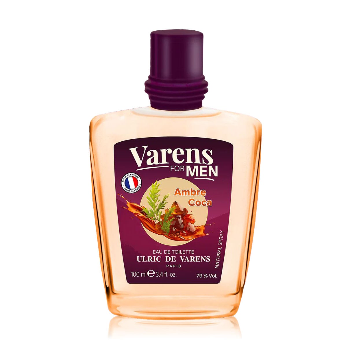 Ulric de Varens Varens For Men Ambre Coca Туалетна вода чоловіча, 100 мл