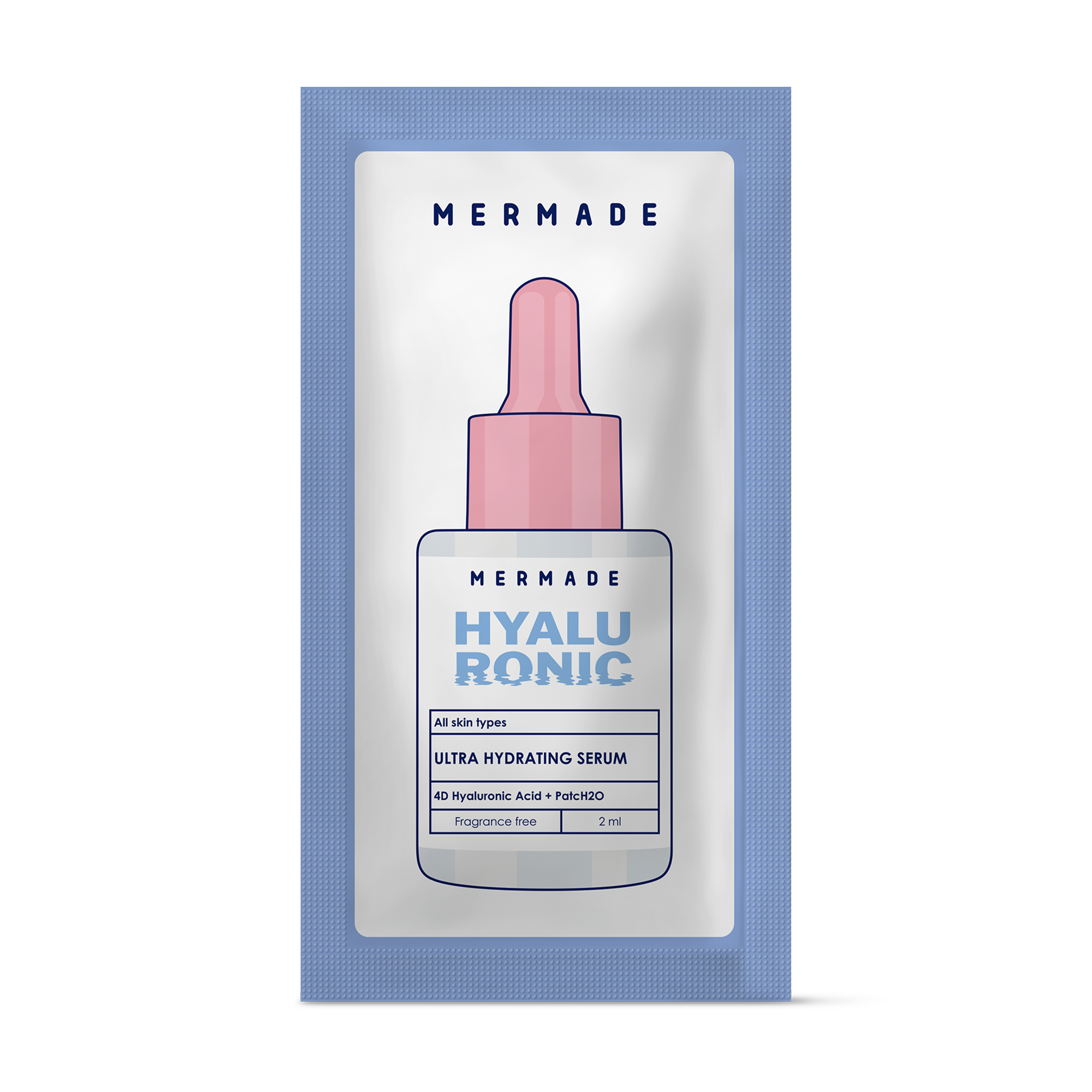 Ультра зволожувальна сироватка-бустер для обличчя Mermade Hyaluronic Ultra Hydrating Serum, 2 мл (пробник)