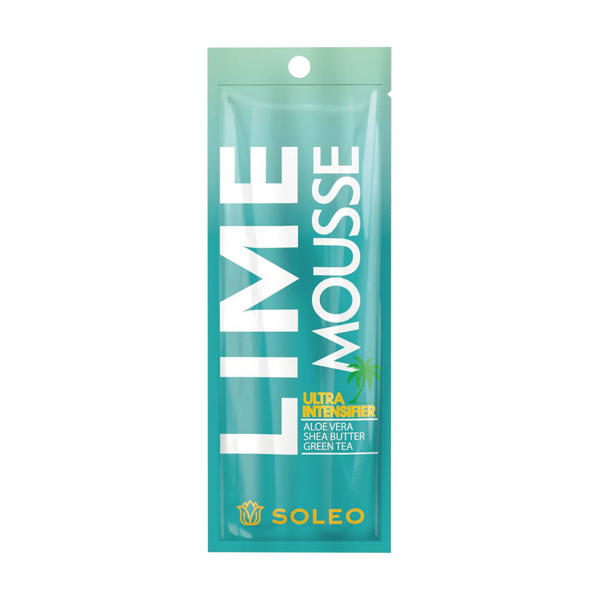 Ультраінтенсифікатор засмаги Soleo Lime Mousse Ultra Intensifier, 15 мл (саше)