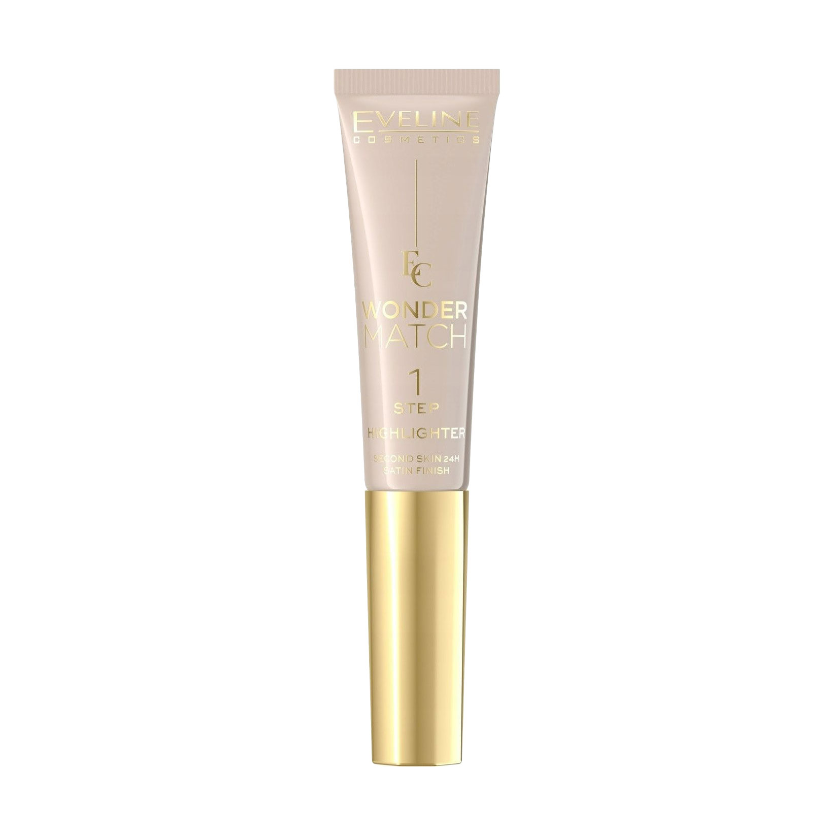 Ультракремовий хайлайтер для обличчя Eveline Cosmetics Wonder Match Highlighter 01, 14 мл