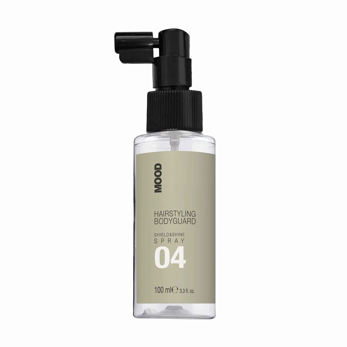 Ультралегкий спрей Mood Hairstyling Bodyguard Shield &amp; Shine Spray для захисту та блиску волосся, 100 мл