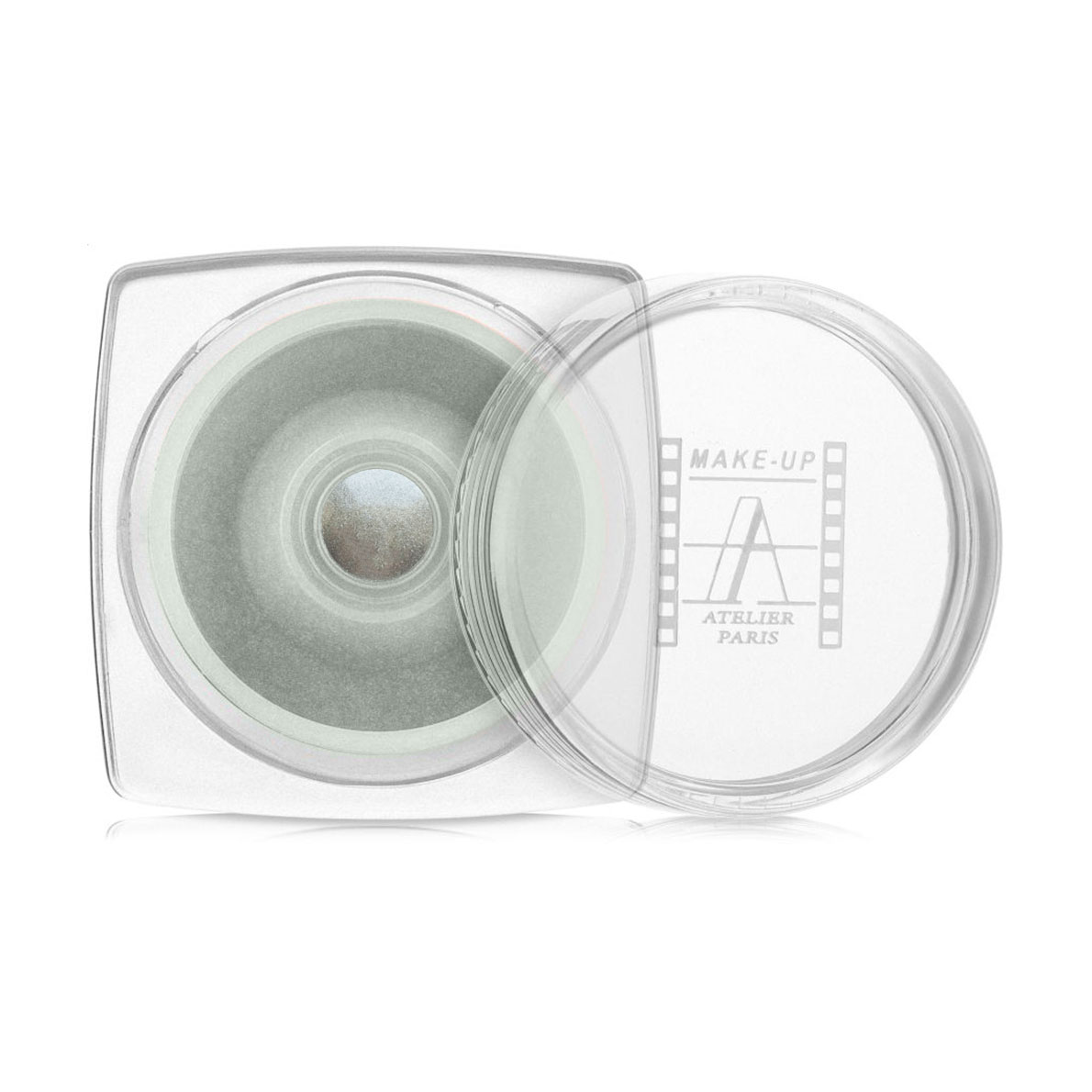 Ультрарозсипчаста перламутрова пудра для повік Make-Up Atelier Paris Ultra Pearl Powder PPU36 Shimmer Silver, 4 г