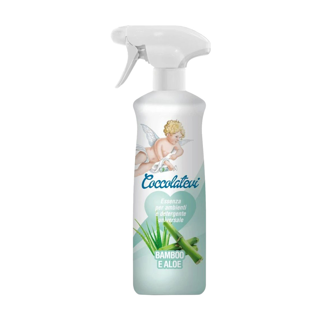 Універсальна парфумована есенція для прибирання Coccolatevi Bamboo E Aloe Бамбук та алое, 750 мл