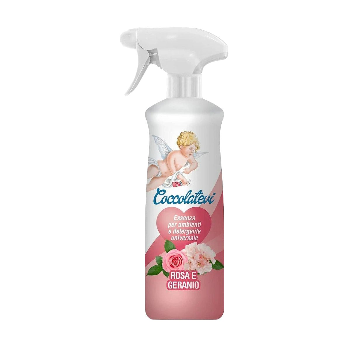 Універсальна парфумована есенція для прибирання Coccolatevi Rosa E Geranio Троянда та герань, 750 мл