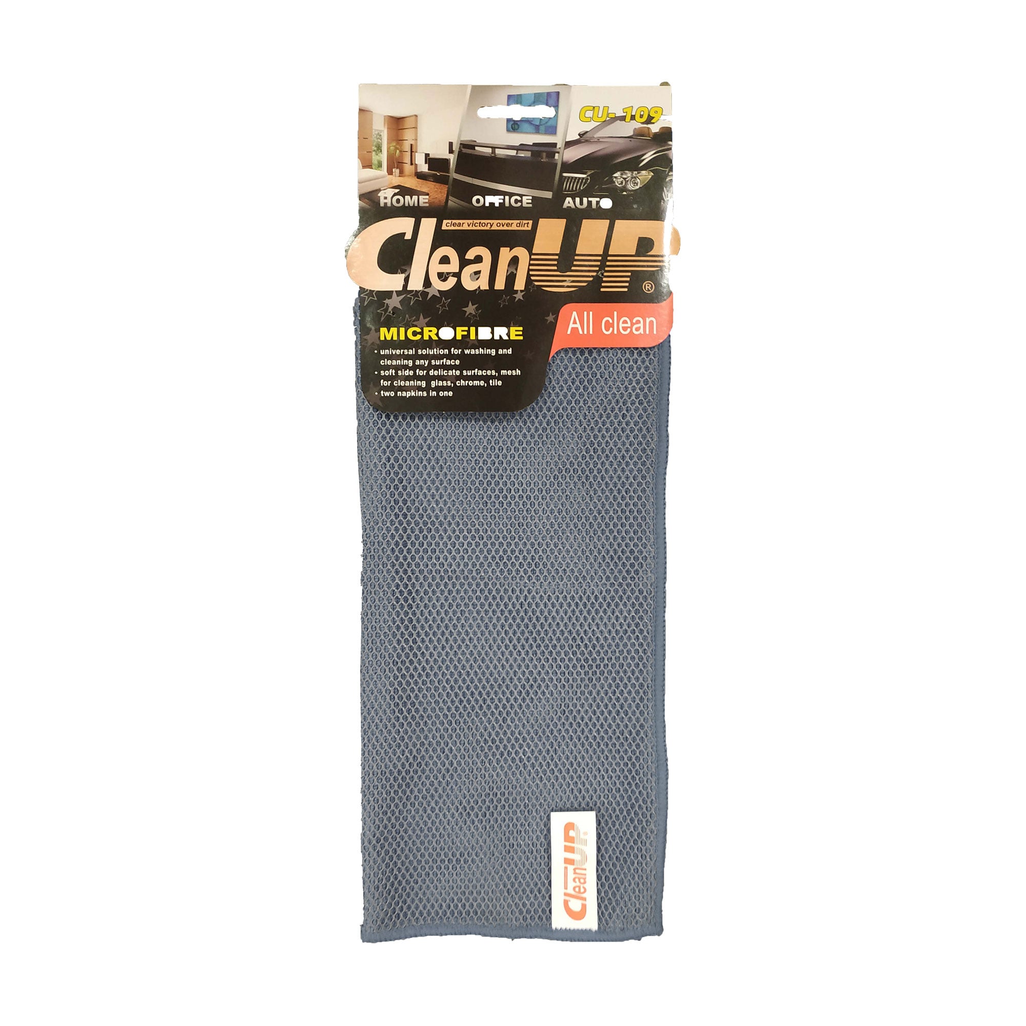 Універсальна серветка CleanUP CU-109 з мікрофібри, 30*40 см, 1 шт