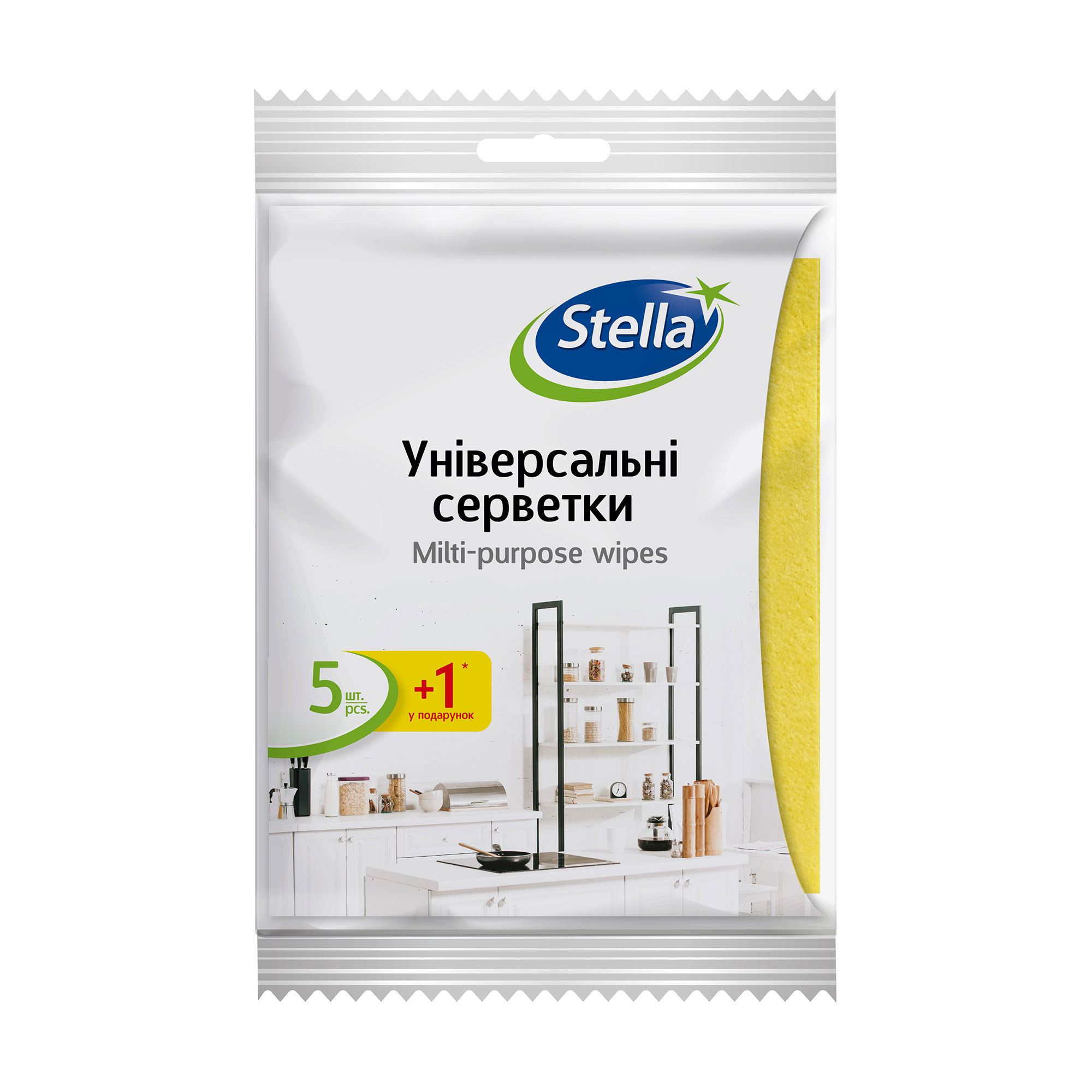 Універсальні серветки Stella, 5+1 шт