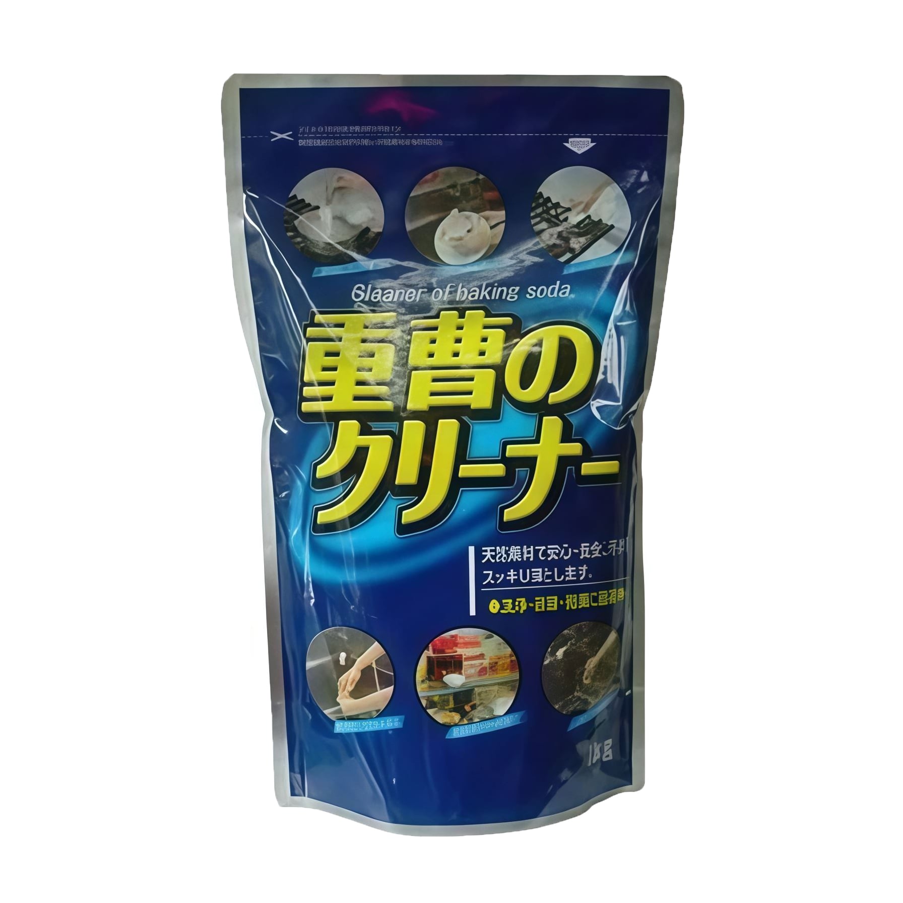 Універсальний екопорошок для прибирання кухні та побутових поверхонь Rocket Soap Cleaner Of Baking Soda, 1 кг