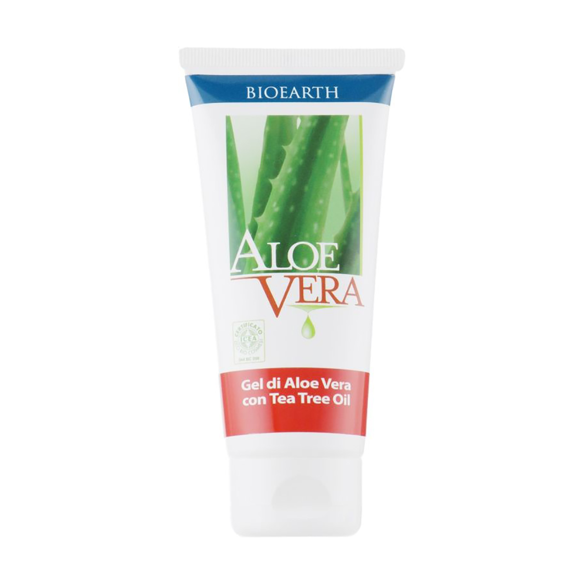 Універсальний гель алое вера Bioearth Aloe Vera Gel з чайним деревом, 100 мл