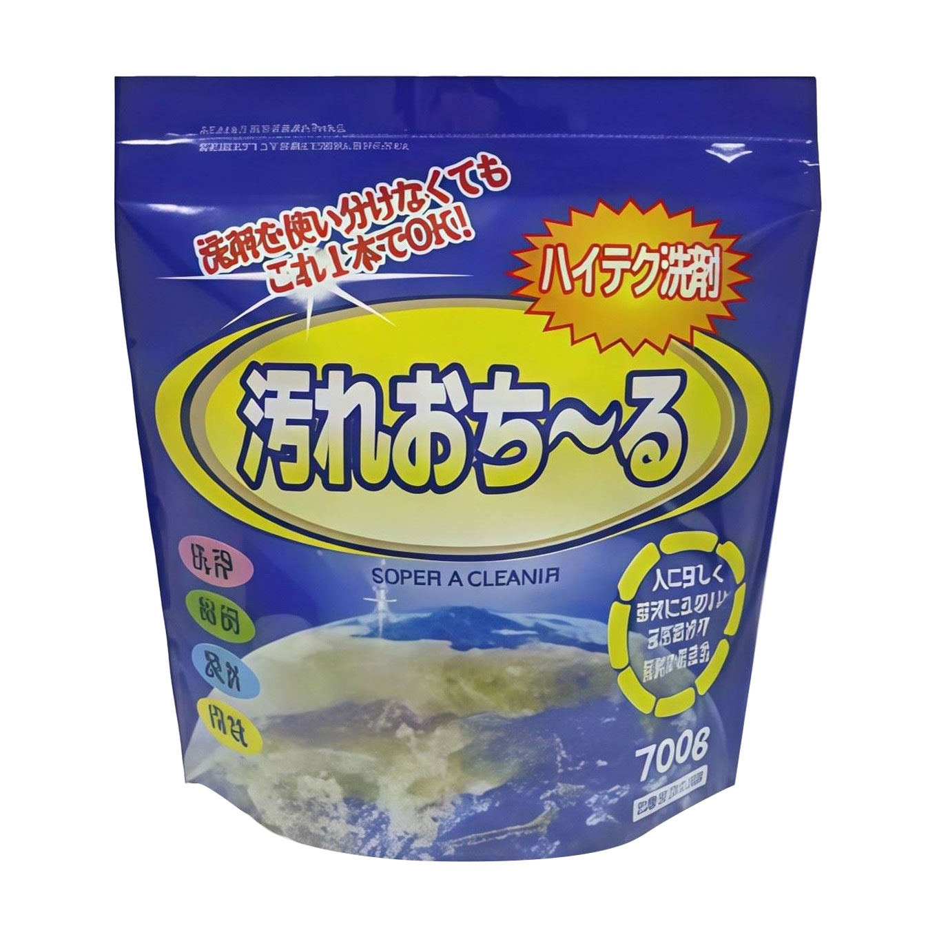 Універсальний порошок для прибирання Rocket Soap Multipurpose Detergent Powder, 700 г