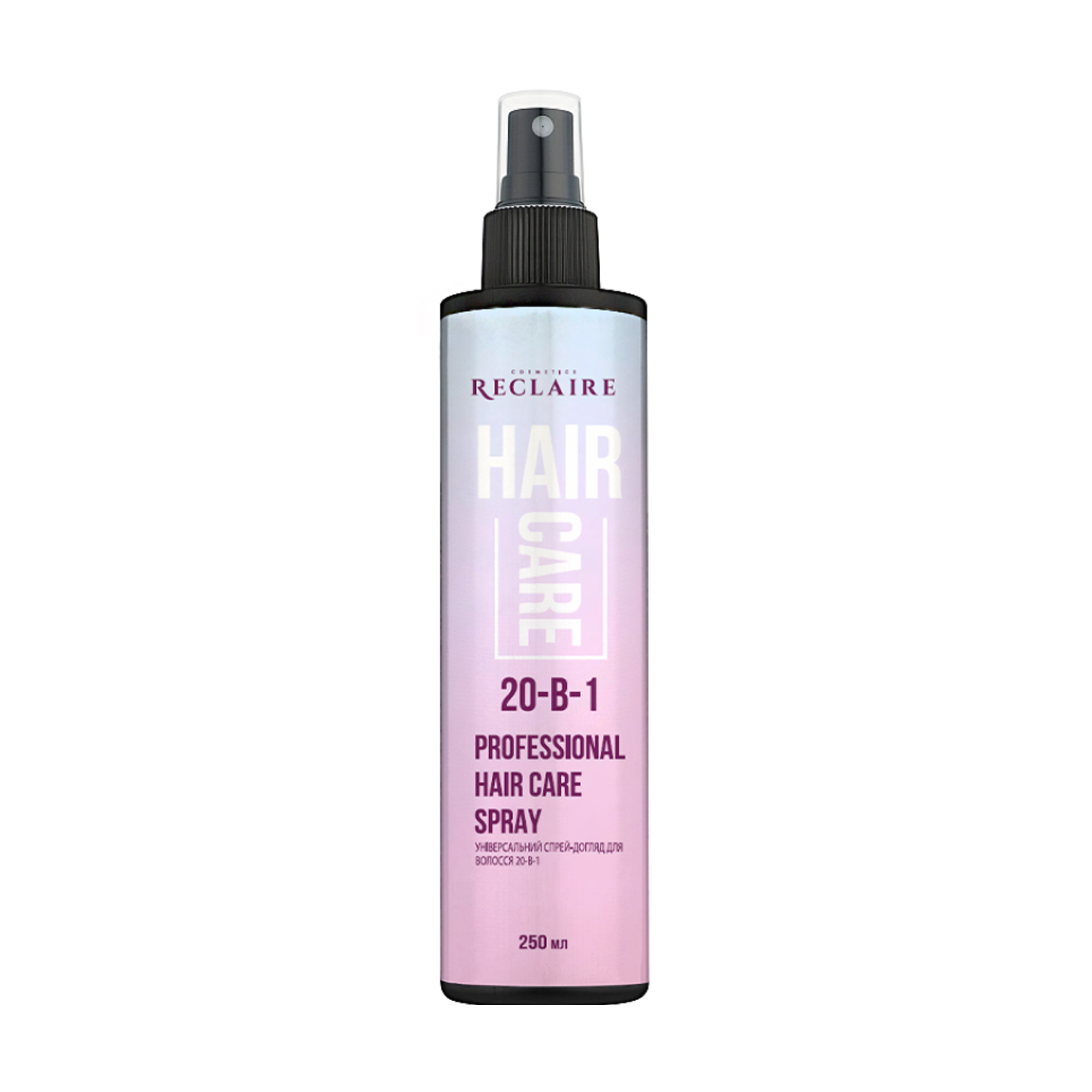Універсальний спрей-догляд для волосся 20-в-1 Reclaire Professional Hair Care Spray, 250 мл