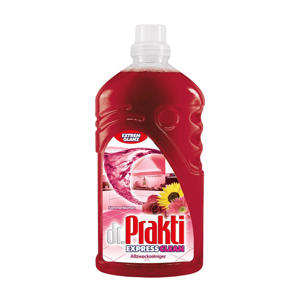 Універсальний засіб для миття Dr. Prakti Літні квіти, 1 л