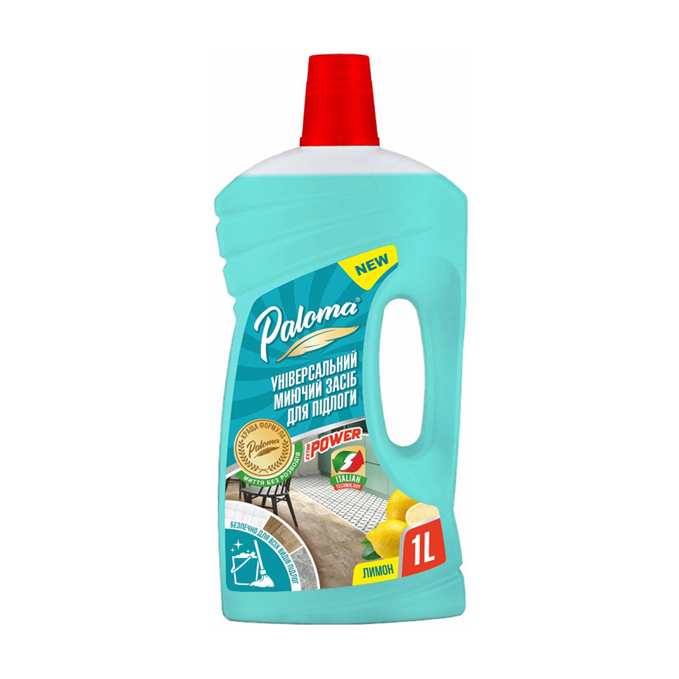 Універсальний засіб для миття підлоги Paloma Extra Power Лимон, 1 л