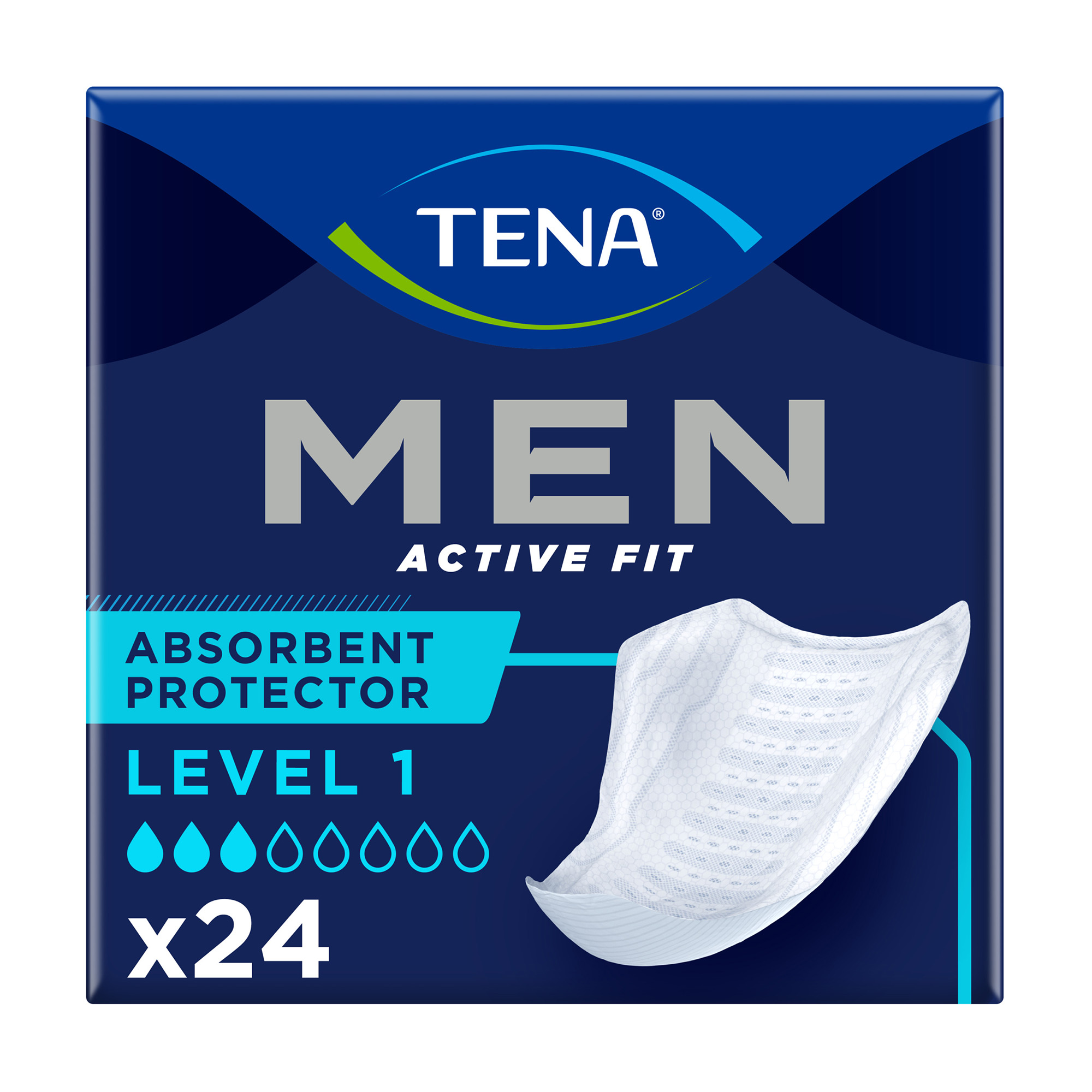 Урологічні прокладки чоловічі TENA Men Active Fit Level 1, 24 шт
