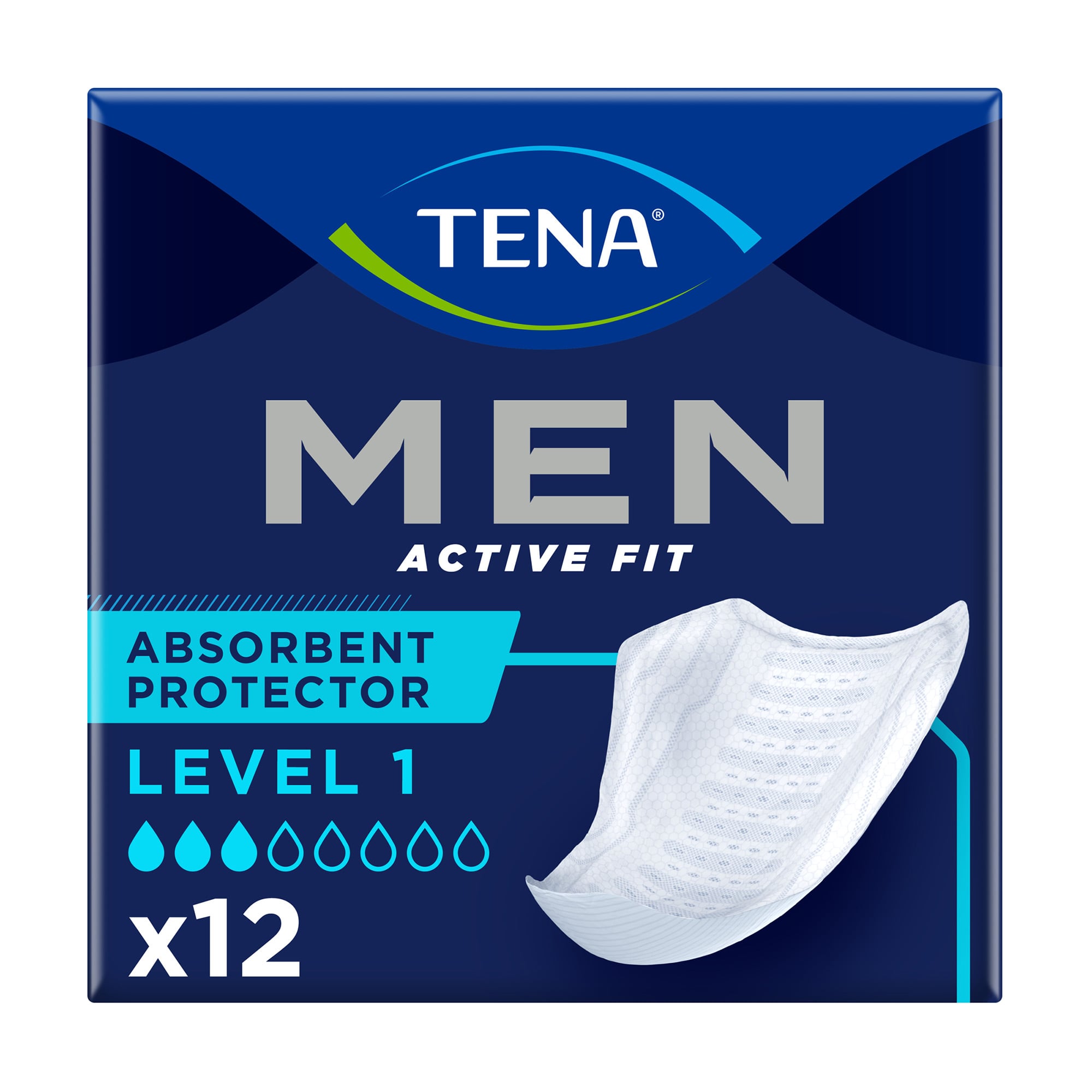 Урологічні прокладки чоловічі TENA Men Active Fit Level 1, 12 шт