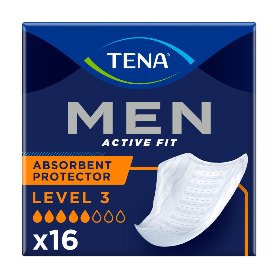 Урологічні прокладки чоловічі TENA Men Active Fit Level 3, 16 шт