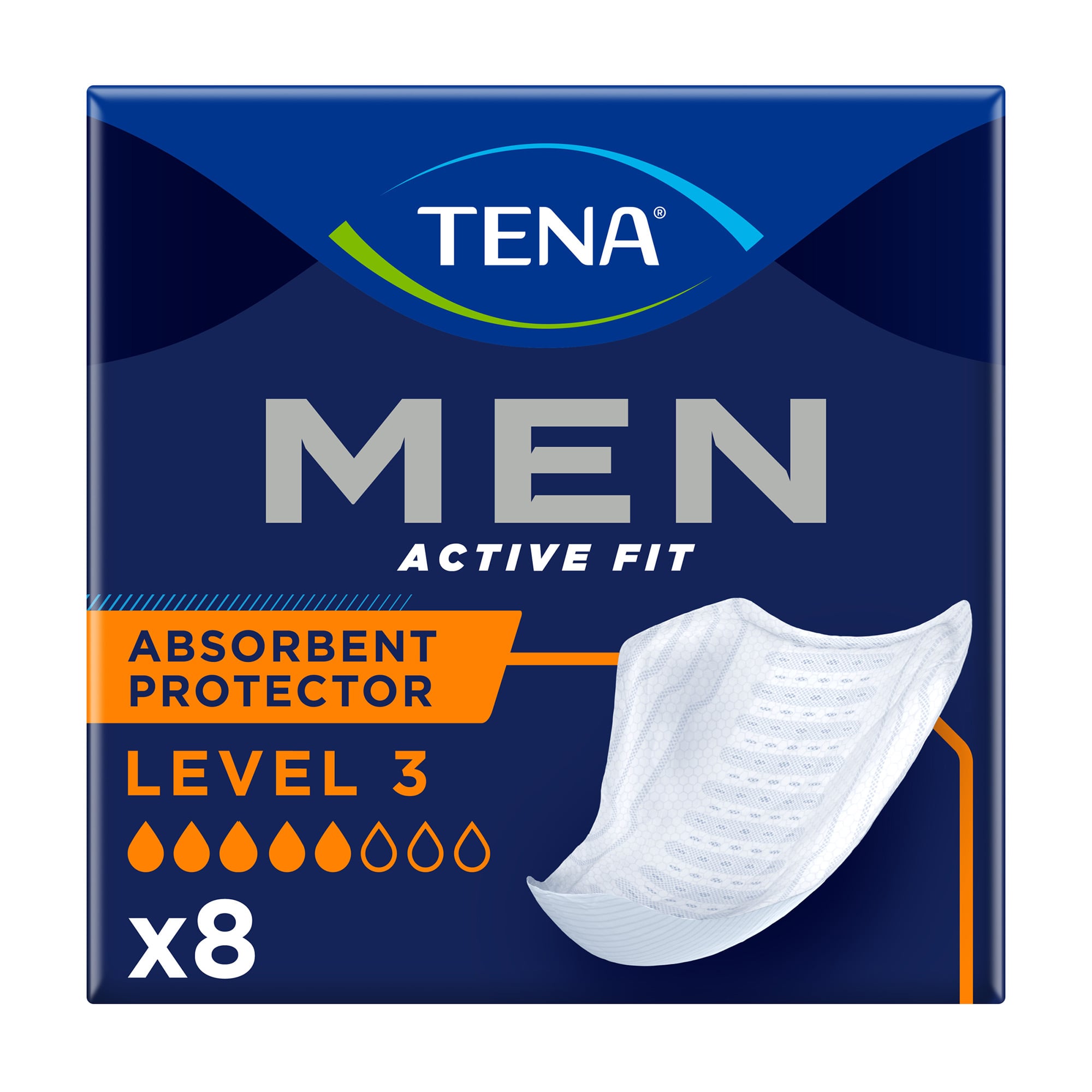 Урологічні прокладки чоловічі TENA Men Active Fit Level 3, 8 шт