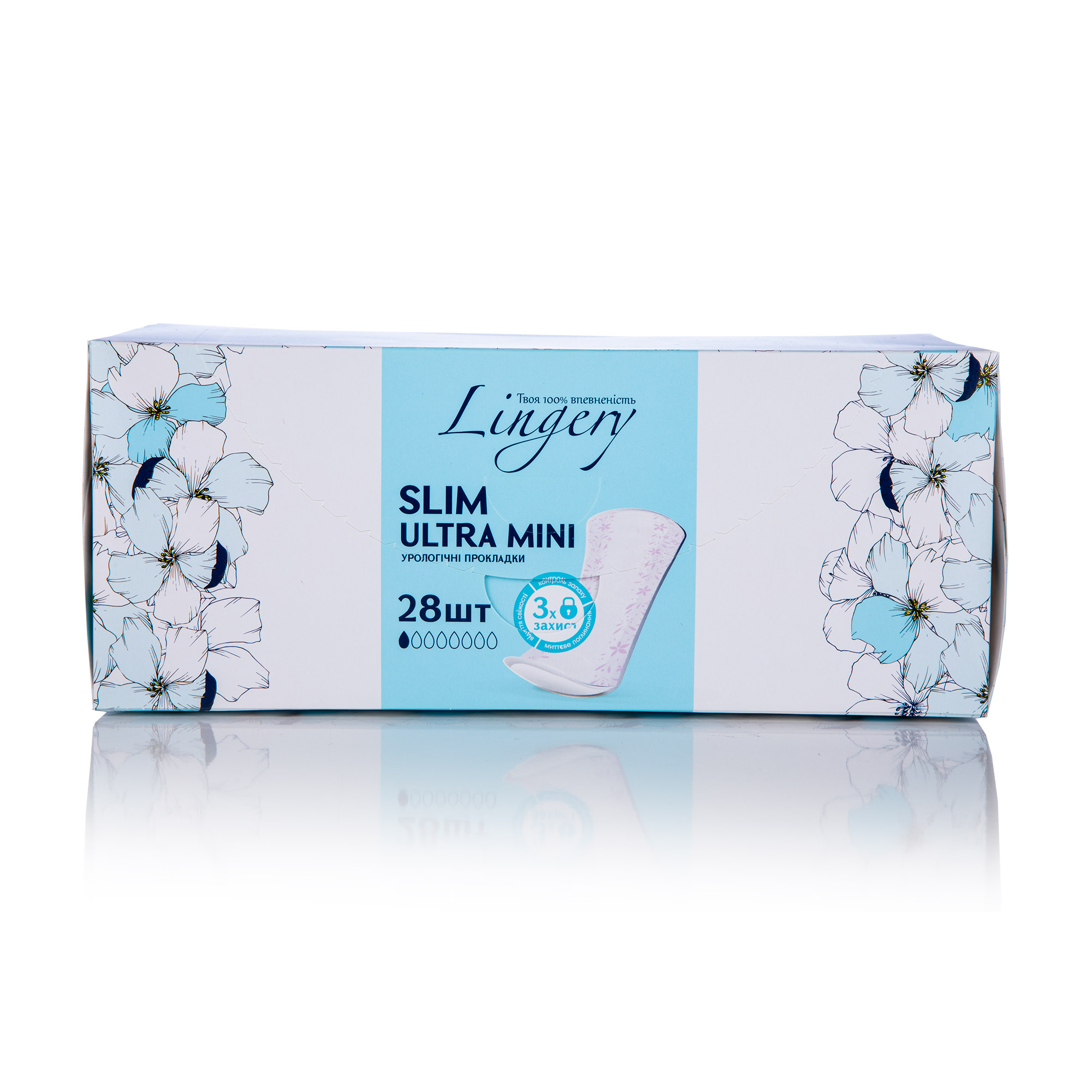 Урологічні прокладки жіночі Lingery Slim Ultra Mini, 28 шт