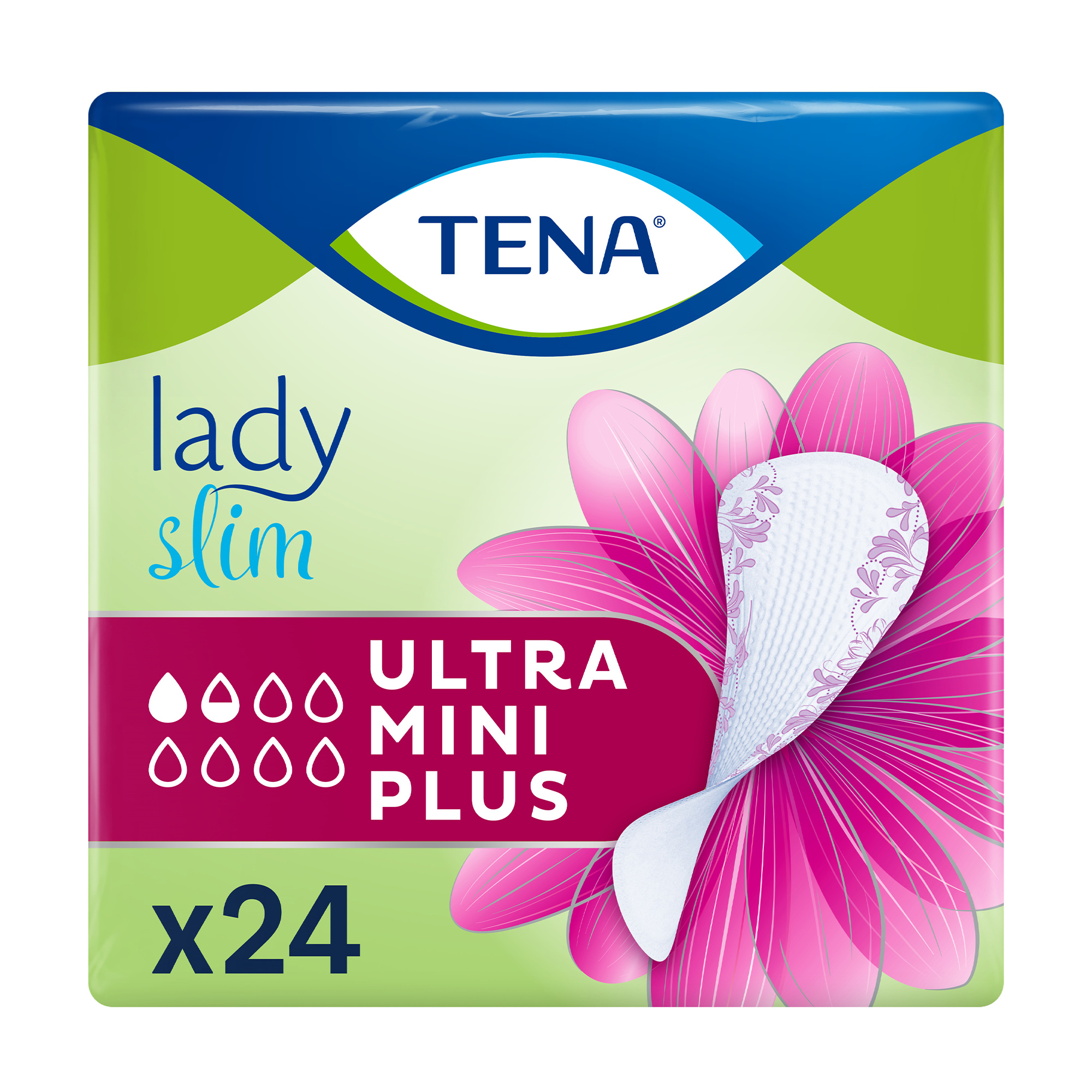 Урологічні прокладки жіночі TENA Lady Slim Ultra Mini Plus, 24 шт