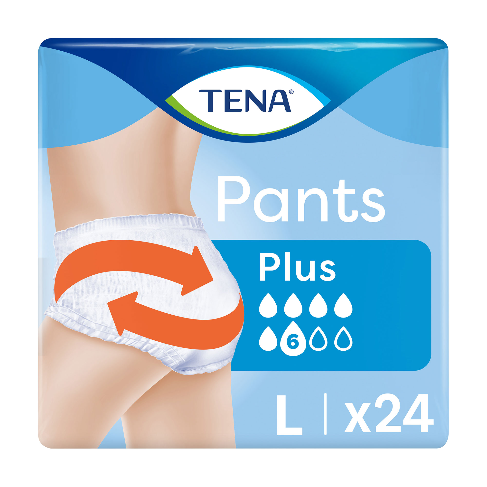 Урологічні труси-підгузки для дорослих TENA Pants Plus, розмір L, 24 шт