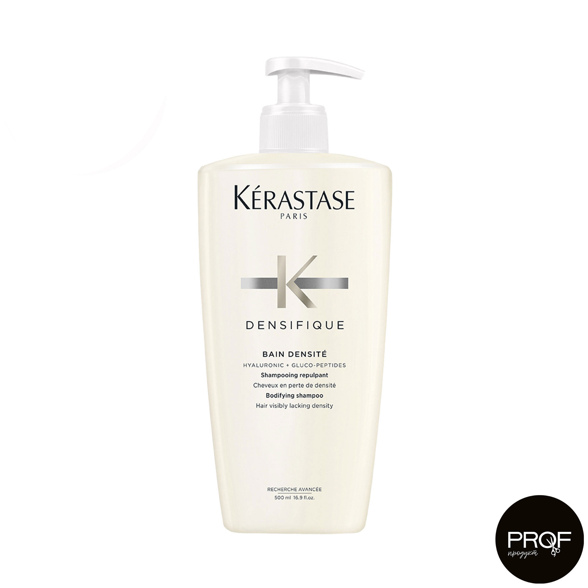 Ущільнювальний шампунь-ванна Kerastase Densifique Bain Densite Shampoo для збільшення густоти волосся, 500 мл