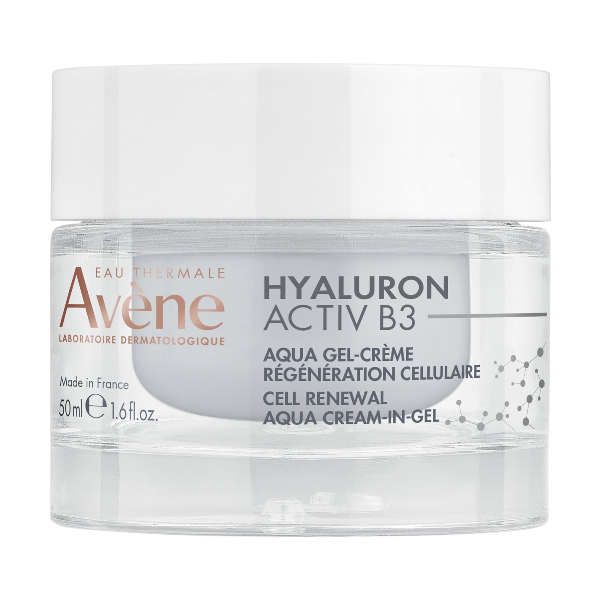 Уцінка! Аквагель-крем для обличчя Avene Hyaluron Activ B3 Aqua Gel-Cream, 50 мл