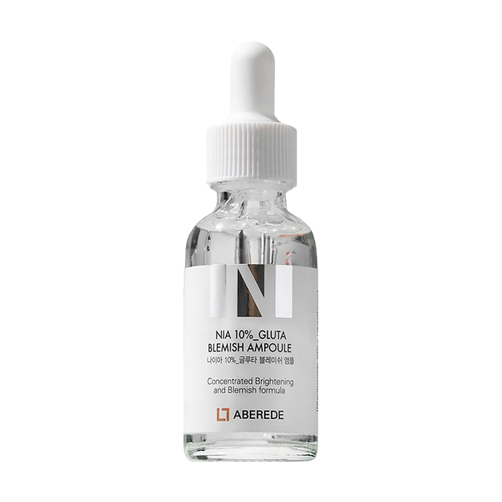Уцінка! Ампульна сироватка для обличчя Aberede Nia 10 % Gluta Blemish Ampoule, 30 мл