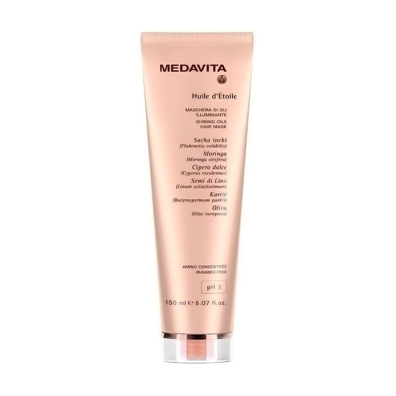 Уцінка! Антиоксидантна маска Medavita Huile D'Etoile Shining Oils Hair Mask для сяйва та шовковистості волосся, 150 мл