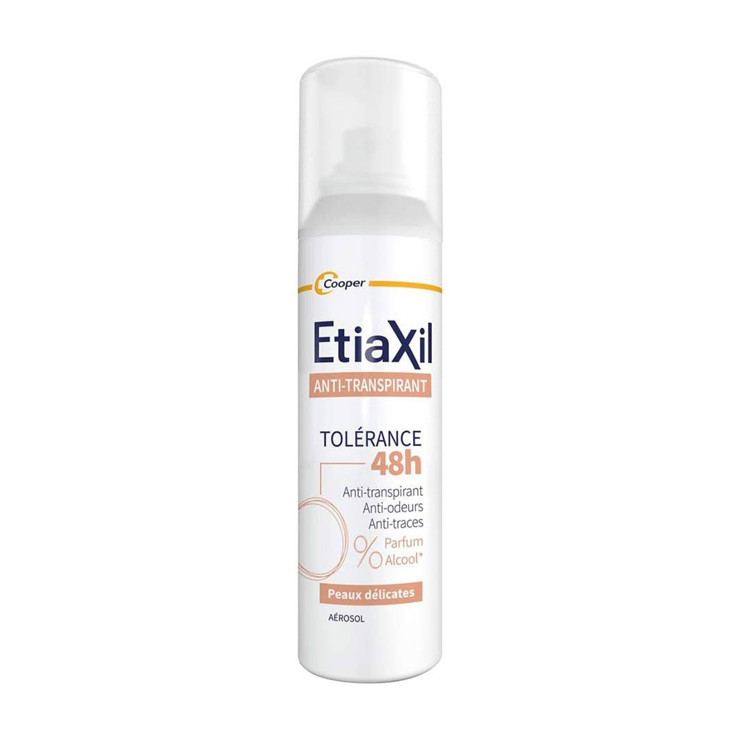 Уцінка! Антиперспірант-спрей Etiaxil Tolerance Anti-Perspitant 48H Aerosol, 150 мл