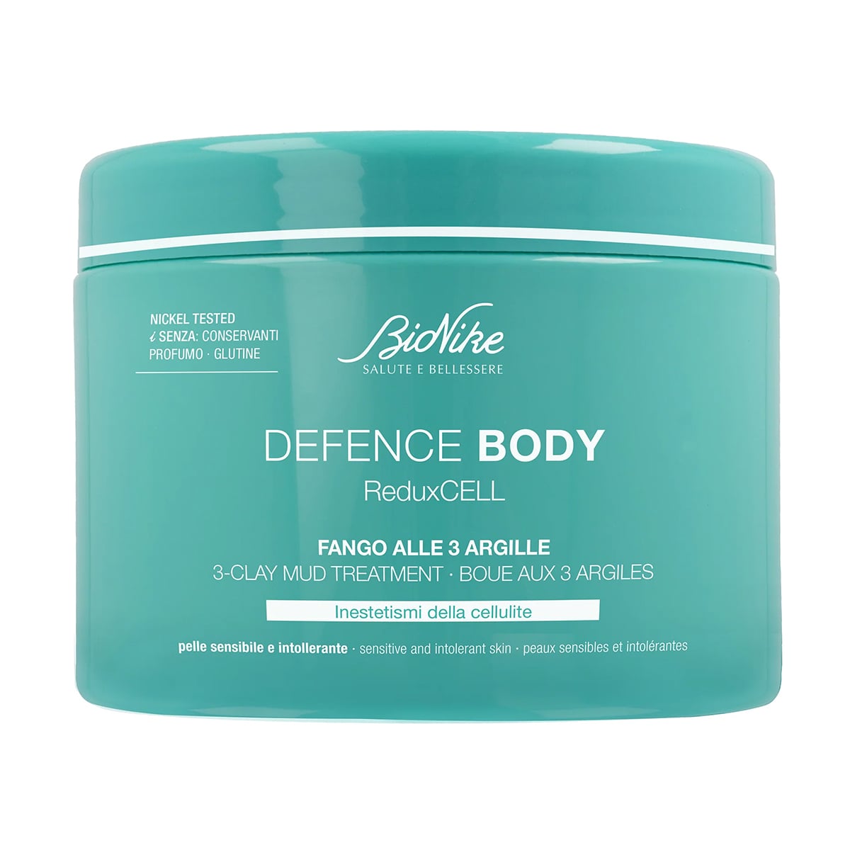 Уцінка! Антицелюлітна суміш трьох глин для тіла BioNike Defence Body Sculpt 3-Clay Mud Treatment, 500 г