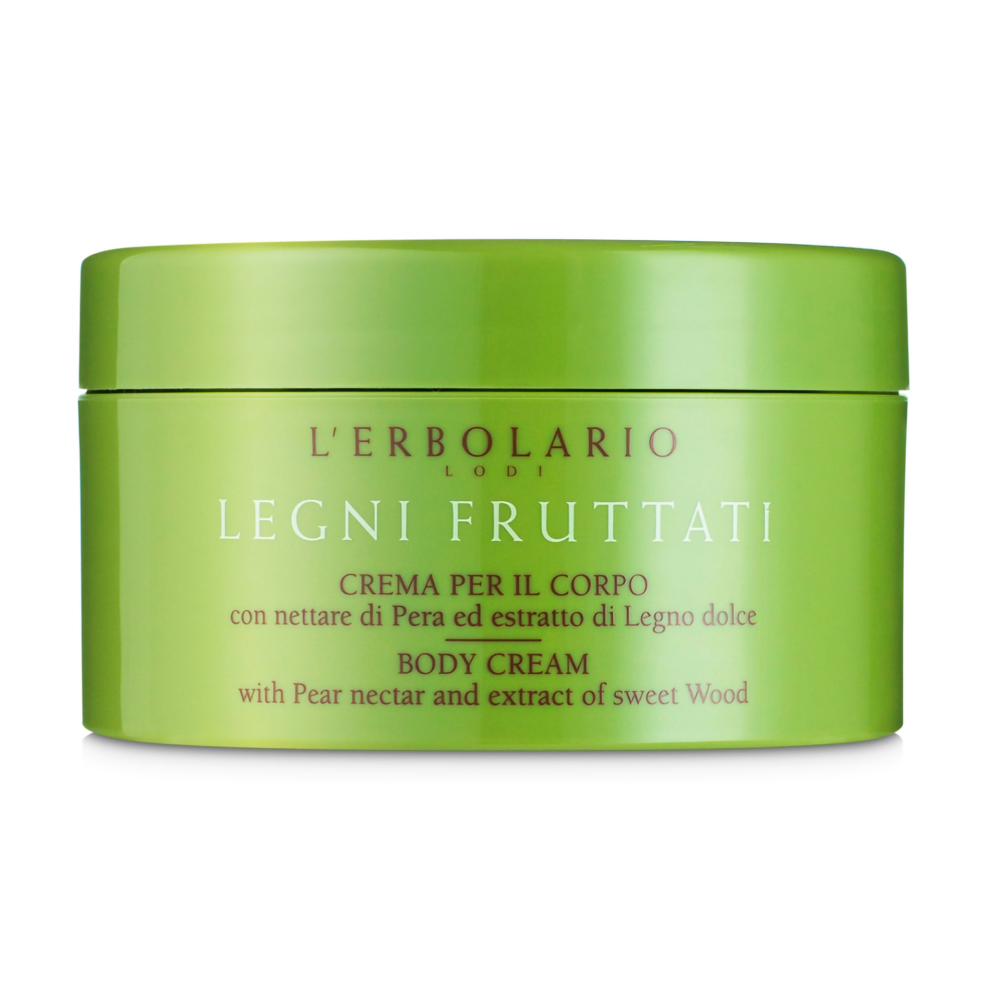 Уцінка! Ароматизований крем для тіла L'Erbolario Legni Fruttati Body Cream Фрукти та коріння, 250 мл