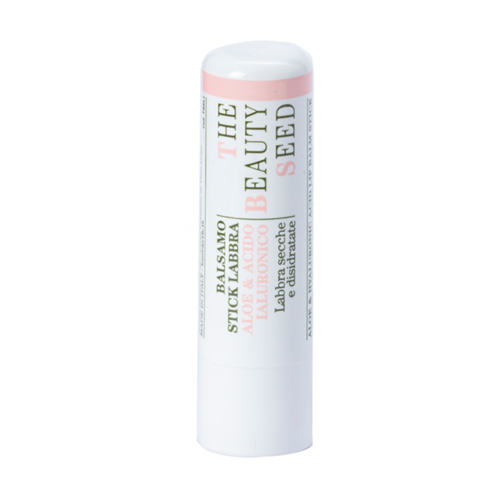 Уцінка! Бальзам для губ Bioearth The Beauty Seed Lip Balm Алое та гіалуронова кислота, 5.5 мл