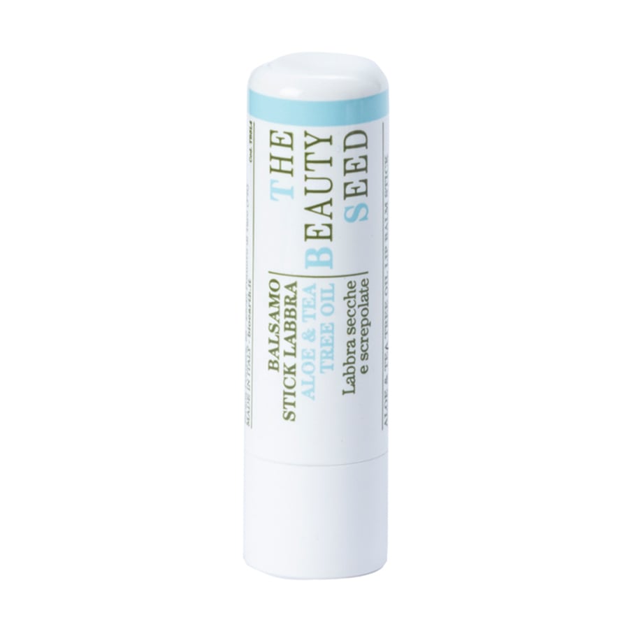 Уцінка! Бальзам для губ Bioearth The Beauty Seed Lip Balm Алое та чайне дерево, 5.5 мл